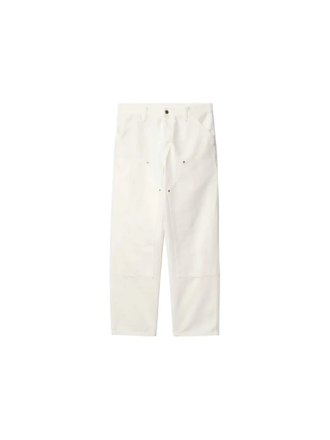 Мужские брюки с длинным рукавом Carhartt WIP Double Knee Pant, Wax (Rinsed) — 1