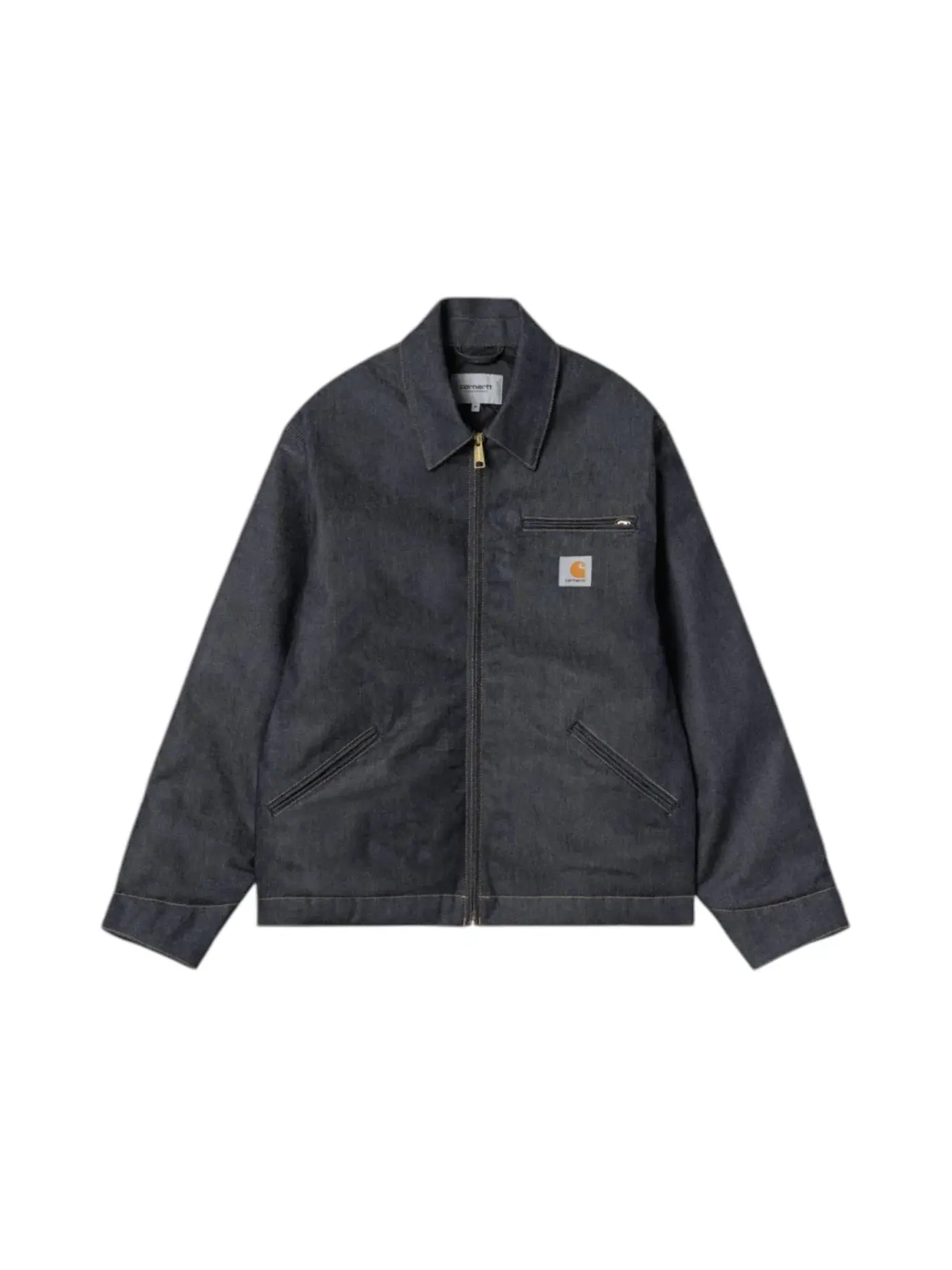 Мужская джинсовая куртка-детройт с воротником Carhartt — изображение 1 из 2, синий