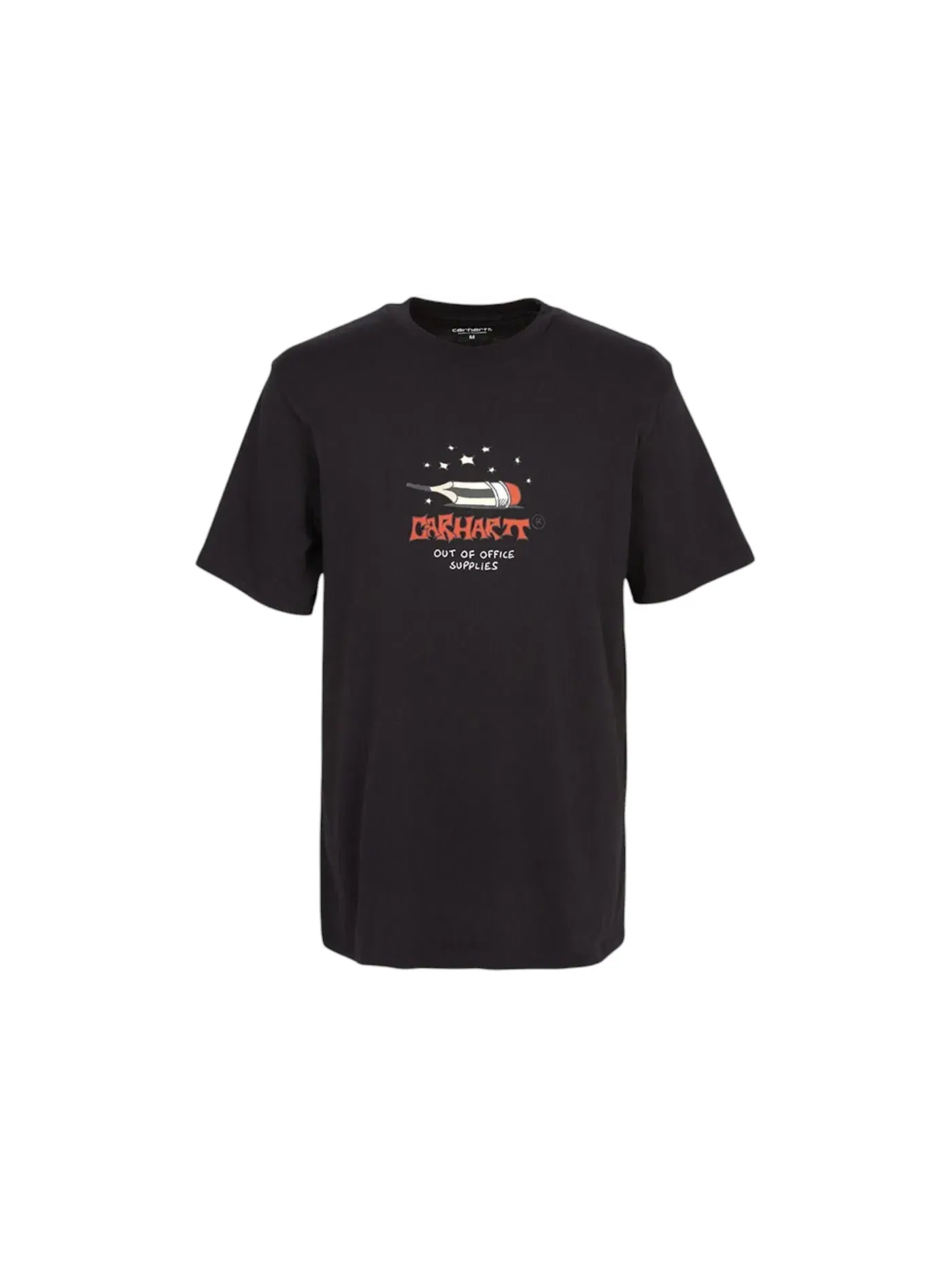 Мужская футболка с принтом Carhartt T-shirt — изображение 1 из 1, черный