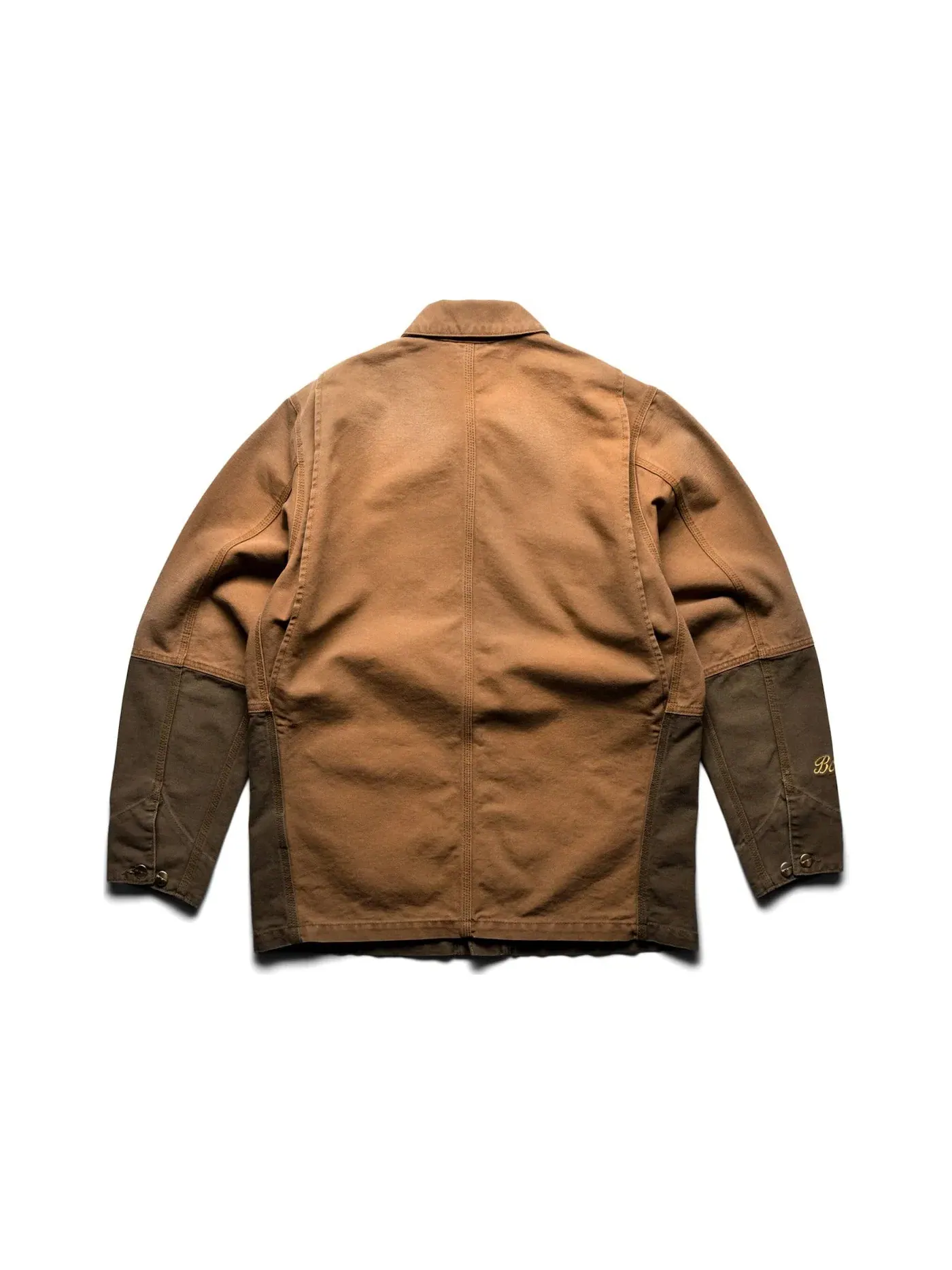 Мужское пальто-чор с воротником Carhartt WIP x Bodega OG Chore Coat — изображение 2 из 2, коричневый