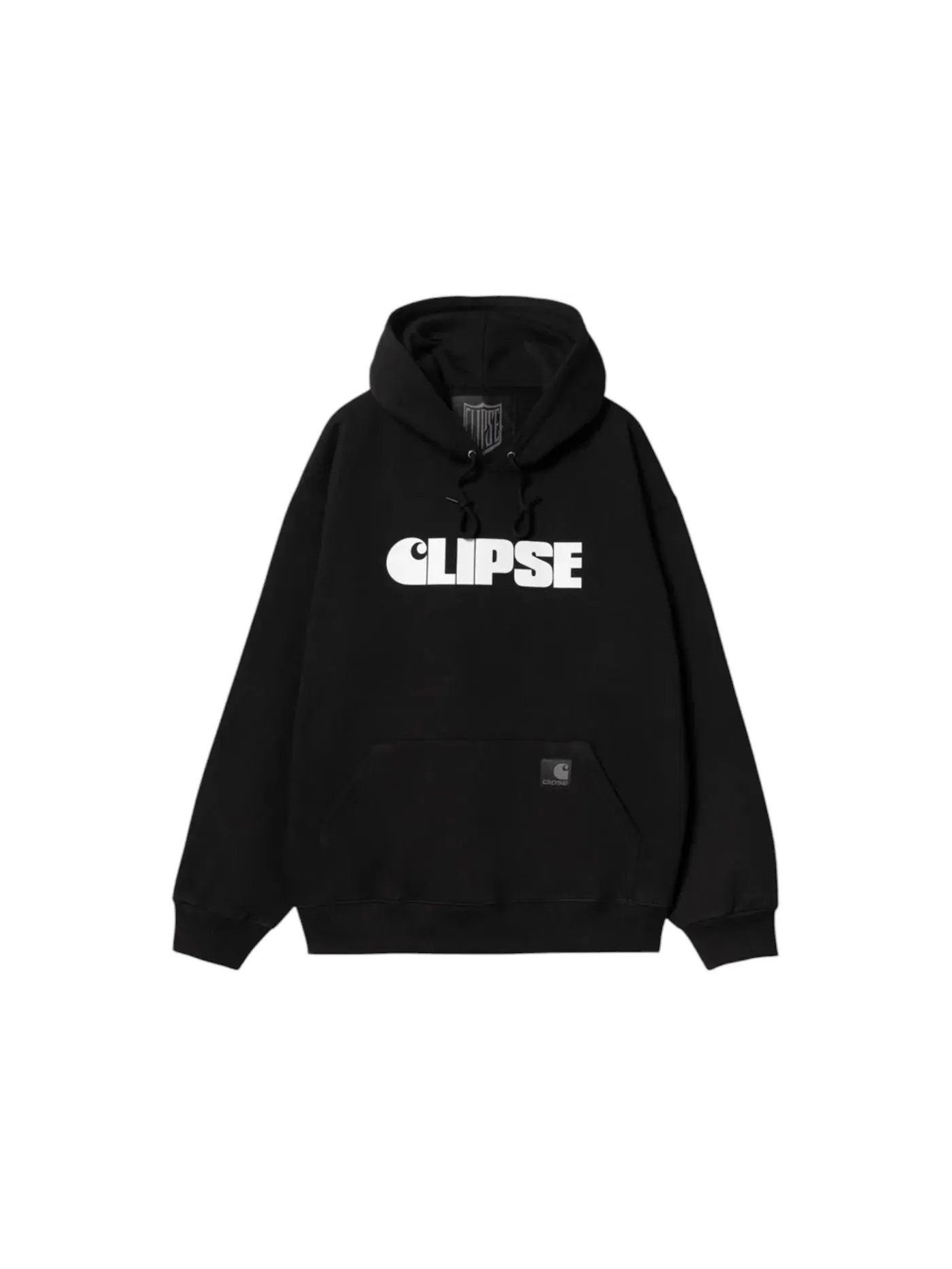 Мужская худи с принтом Carhartt WIP x Clipse Let God Sort Em Out — изображение 1 из 2, черный/белый