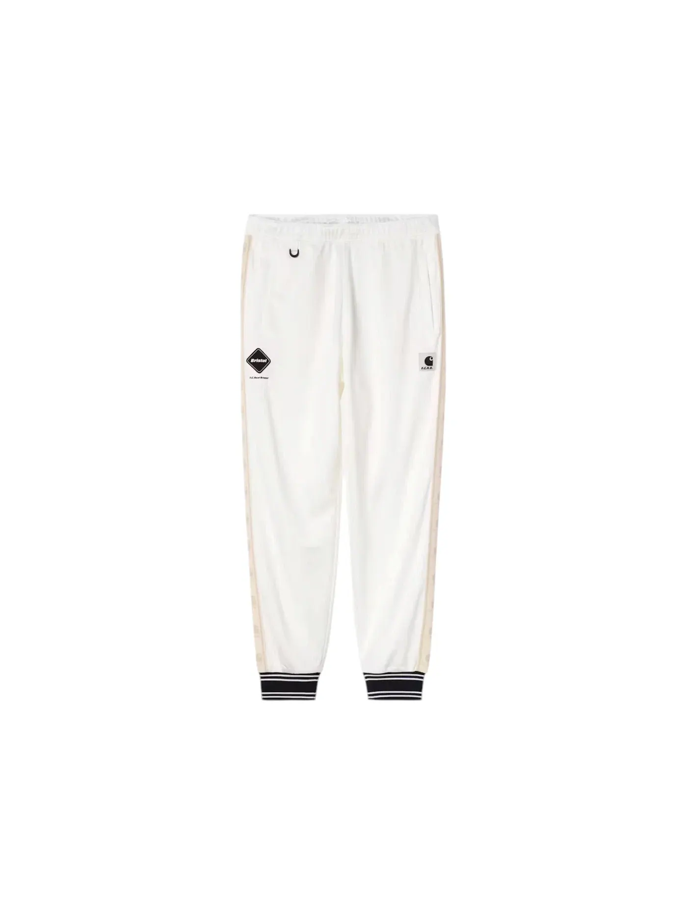 Мужские спортивные штаны Carhartt x F.C.R.B. Track Jersey Pants — изображение 1 из 2, белый