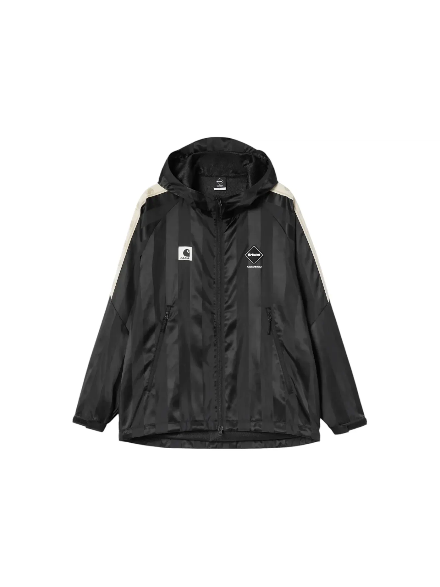 Мужская куртка из нейлона WIP x F.C.R.B Warm Up Jacket Carhartt — изображение 1 из 2, черный