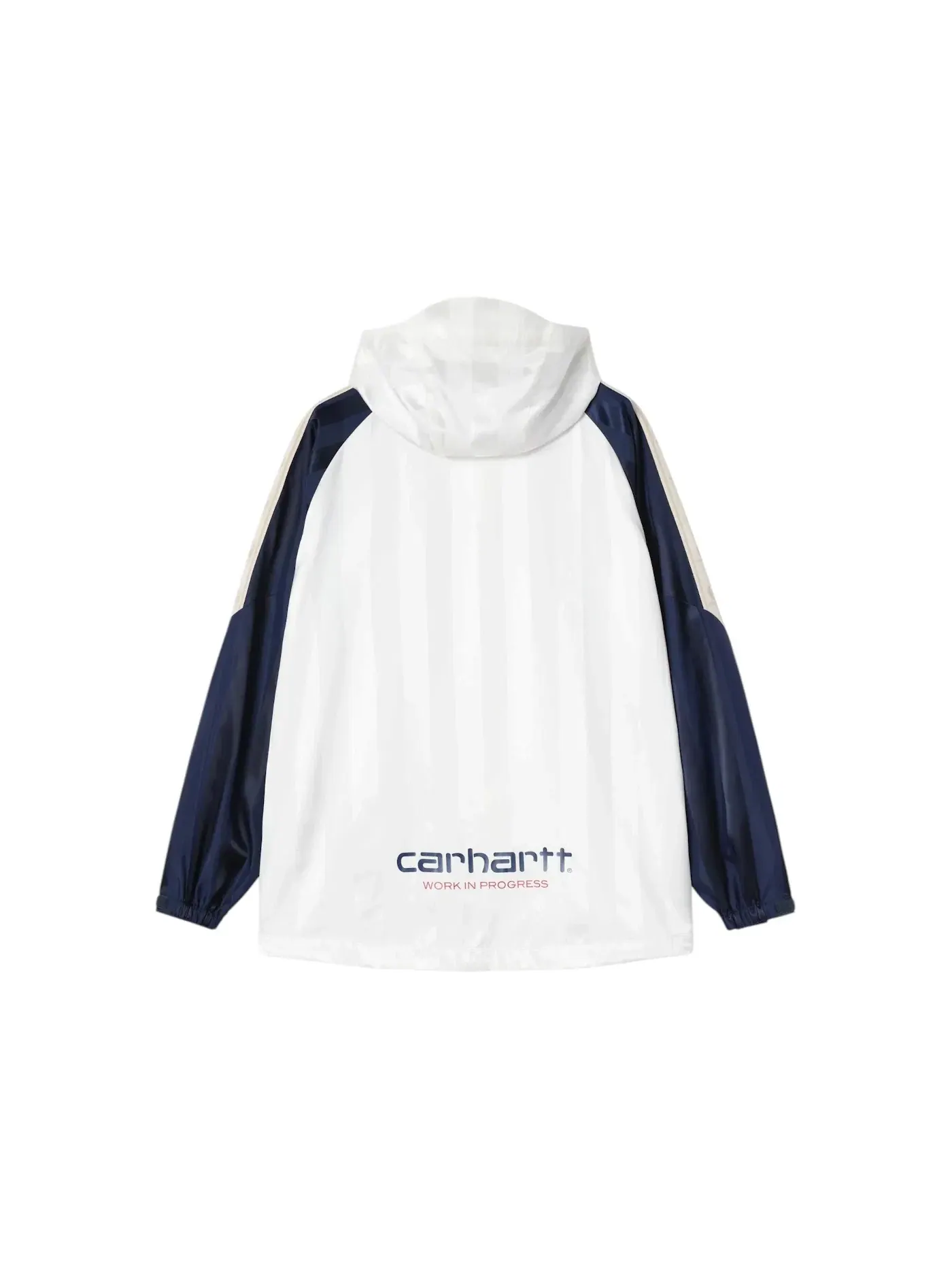 Мужская куртка-ветровка с принтом Carhartt — изображение 2 из 2, белый