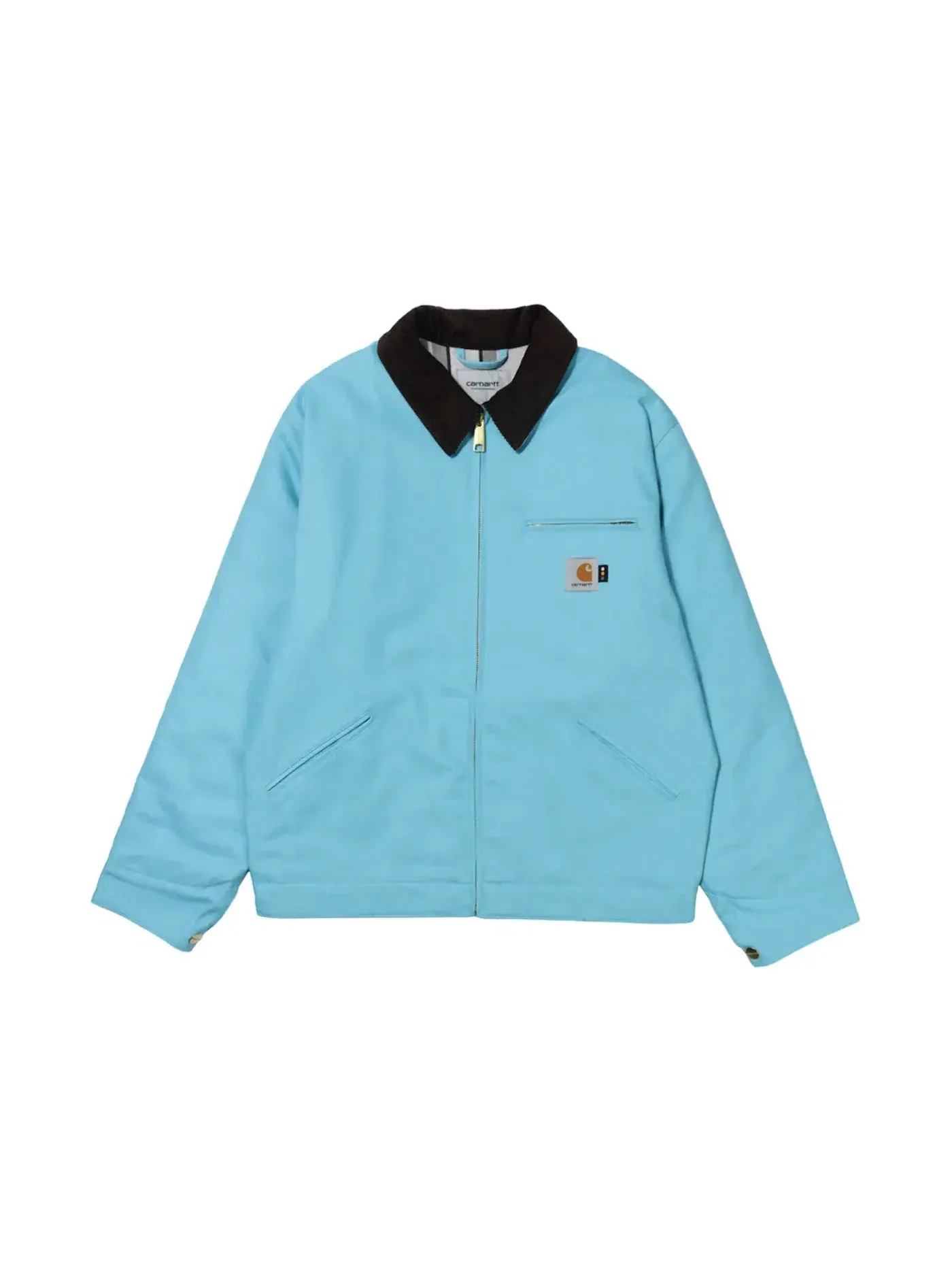 Мужская куртка с воротником-стойкой Detroit Jacket Carhartt — изображение 1 из 2, синий