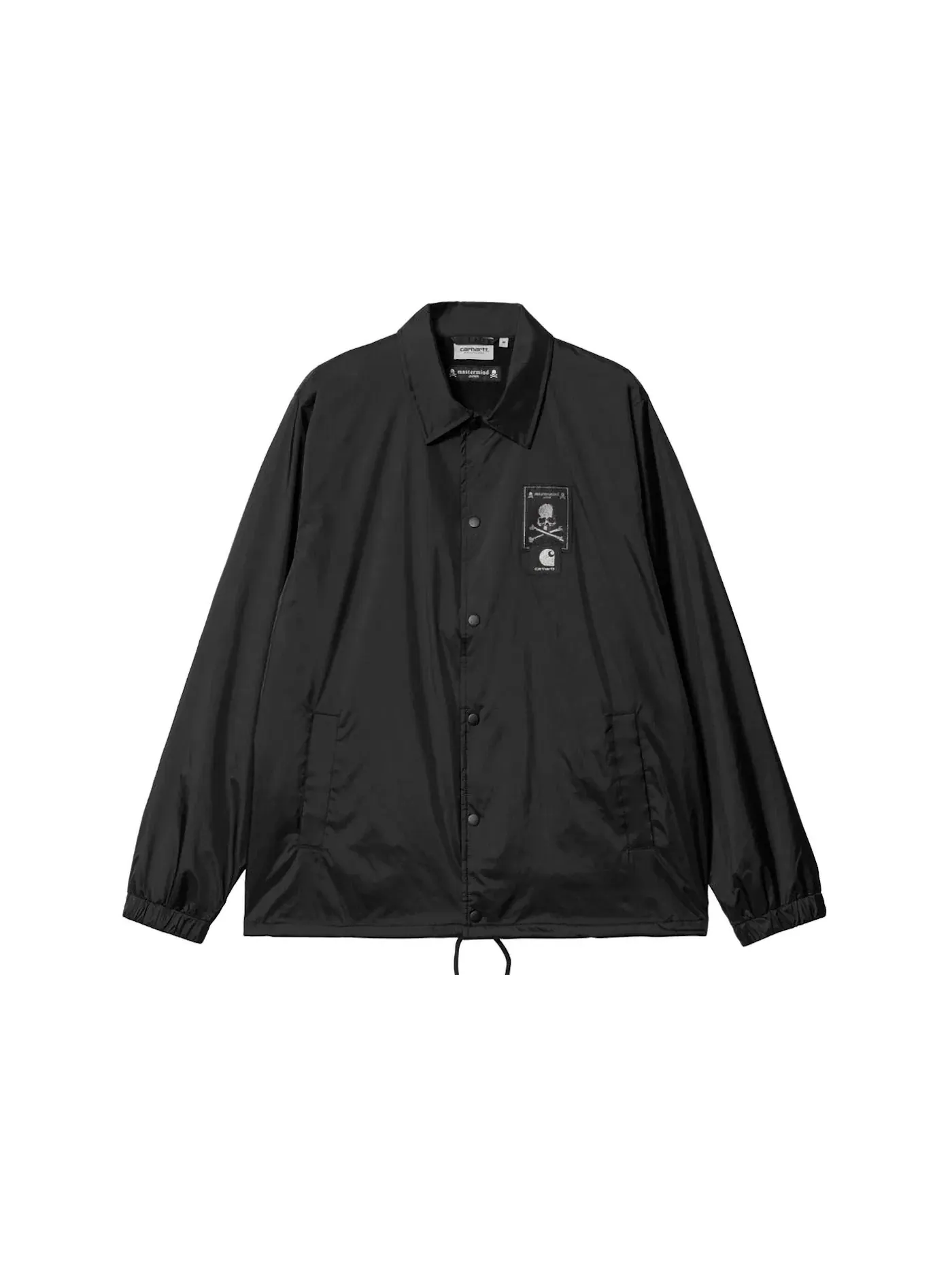 Мужская куртка-бомбер из нейлона Carhartt WIP x Mastermind Coach Jacket — изображение 1 из 2, черный