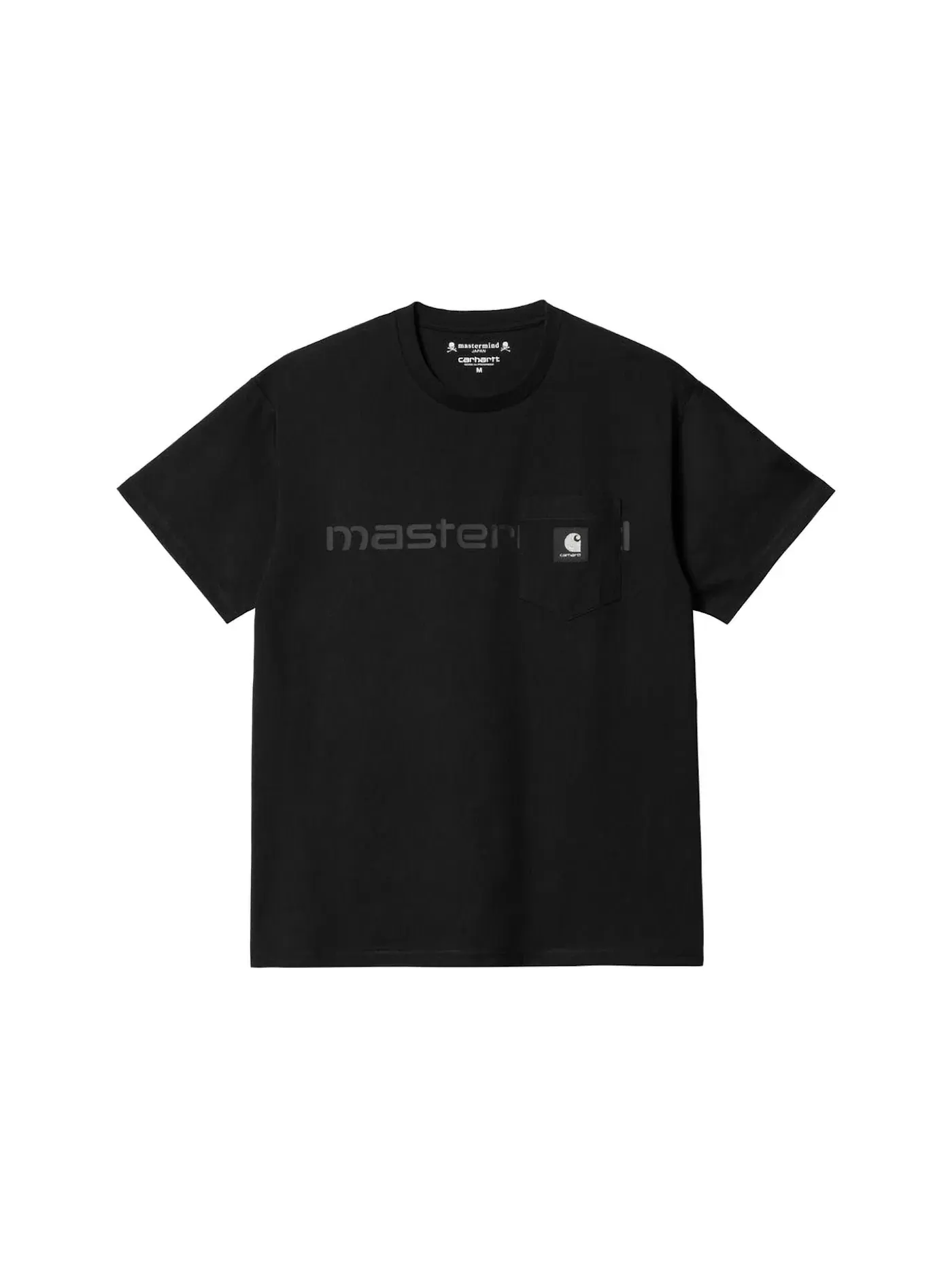 Мужская футболка с коротким рукавом Carhartt WIP x Mastermind S/S Pocket Loose T-Shirt Carhartt — изображение 2 из 2, черный