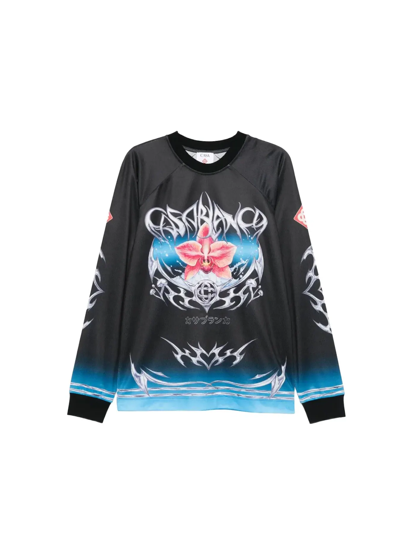 Мужская футболка с длинным рукавом Casablanca Jersey — изображение 1 из 1, мульти