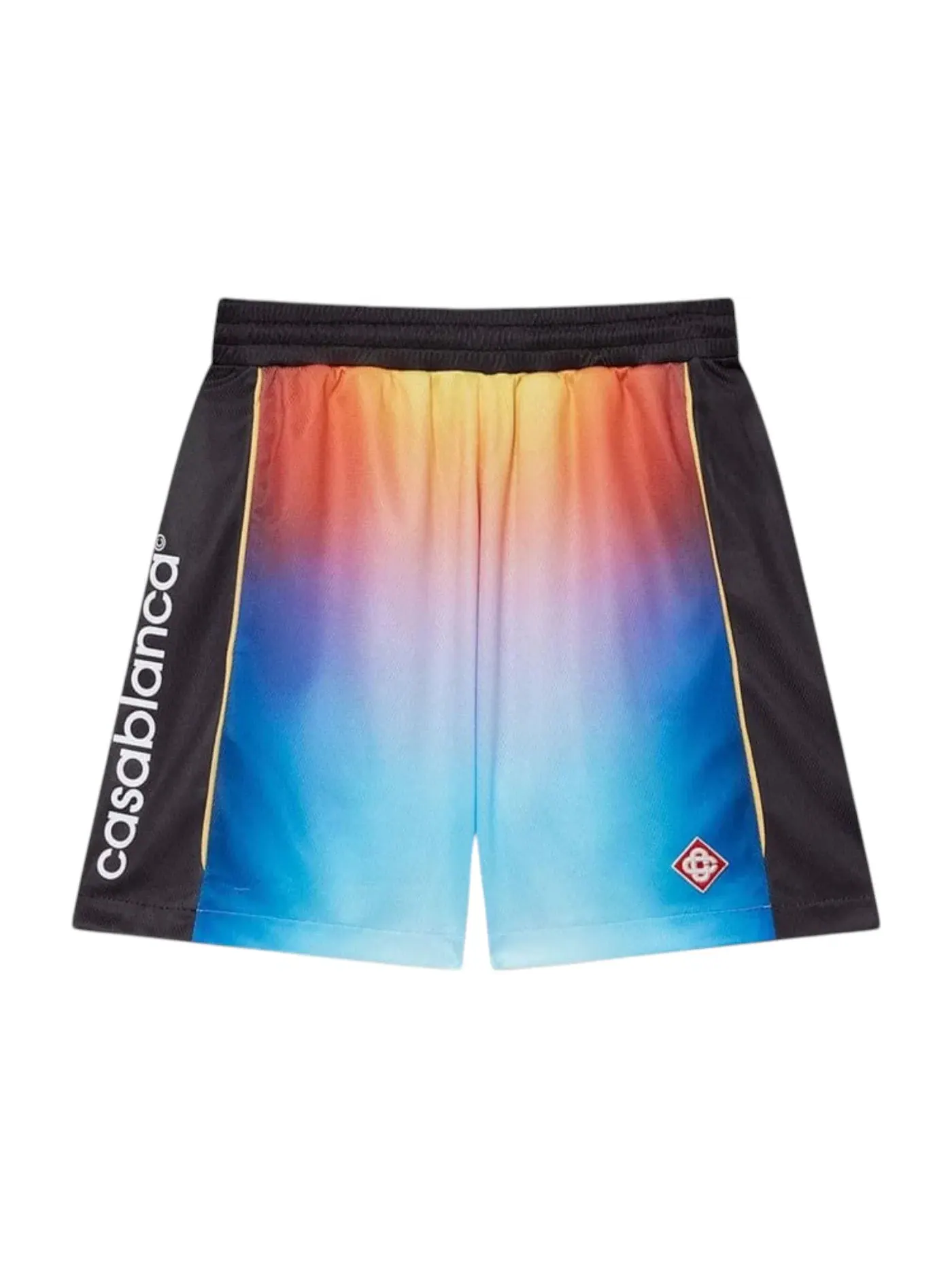 Мужские шорты Casablanca Gradient Birdseye Mesh Football Shorts — изображение 1 из 1, мульти