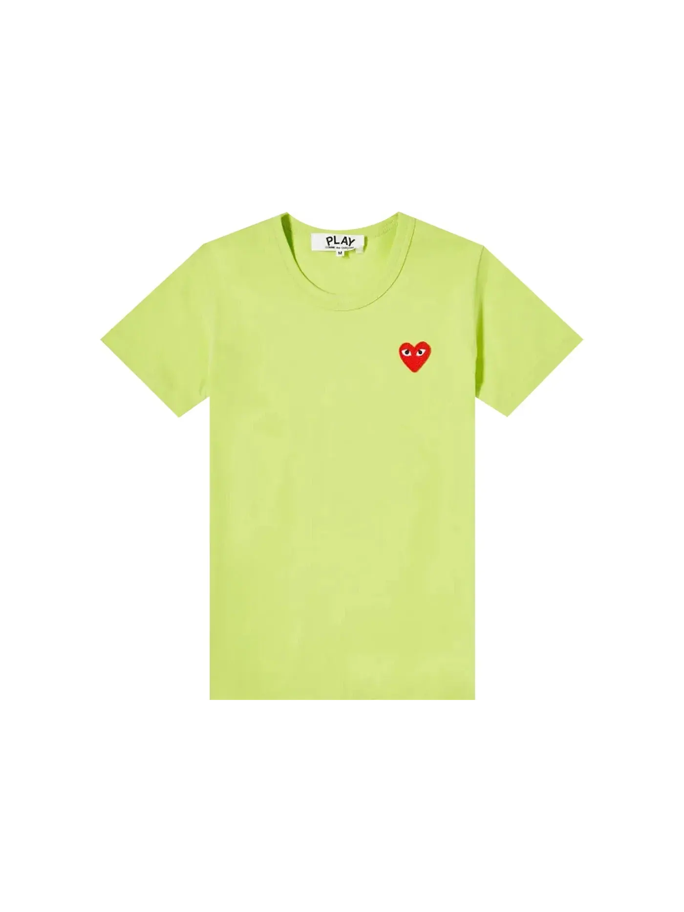 Женская футболка с длинным рукавом Comme des Garcons PLAY — изображение 1 из 1, зеленый
