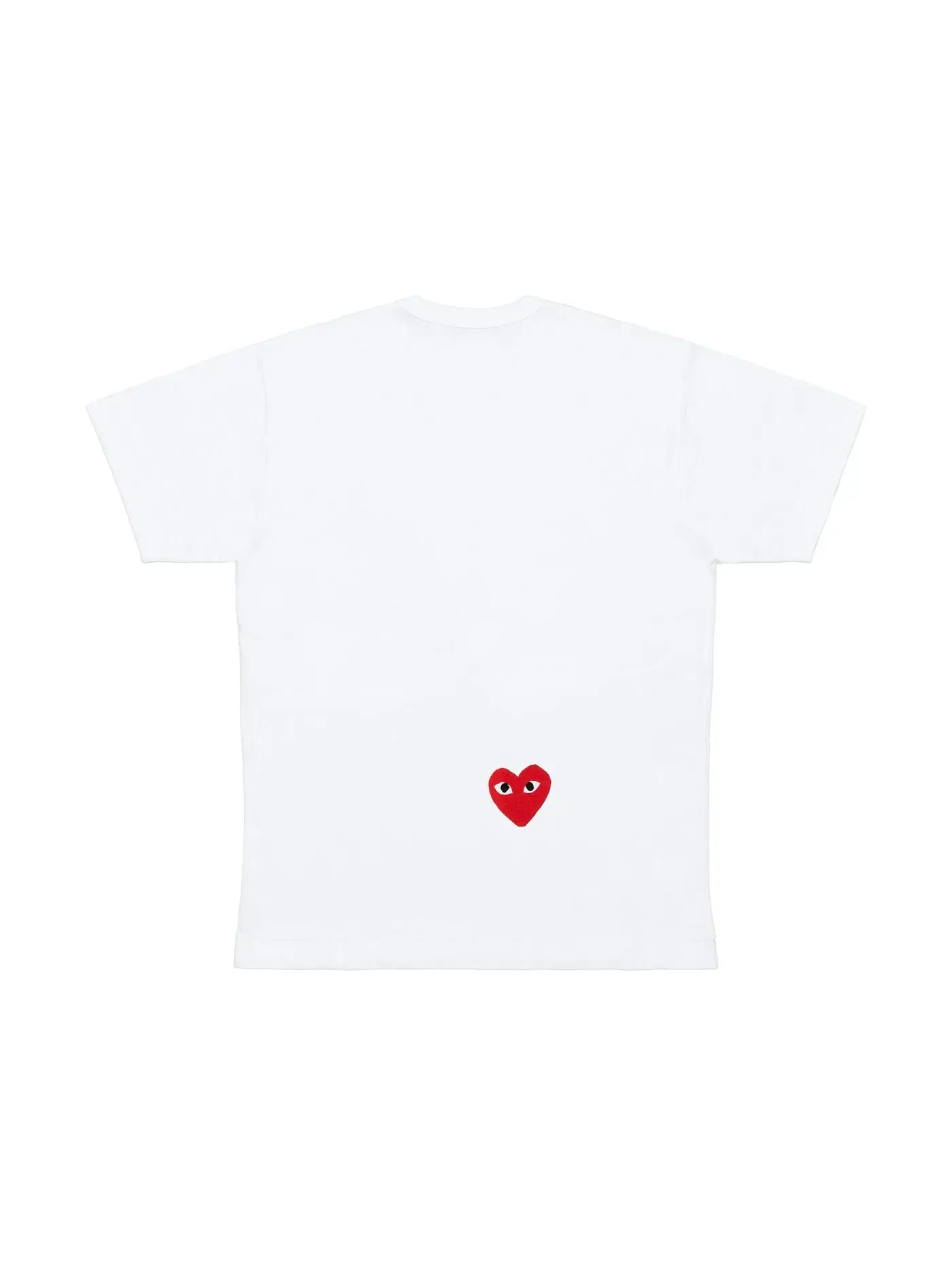 Футболка с принтом CDG x Nike T-shirt Comme des Garcons PLAY — изображение 2 из 2, белый