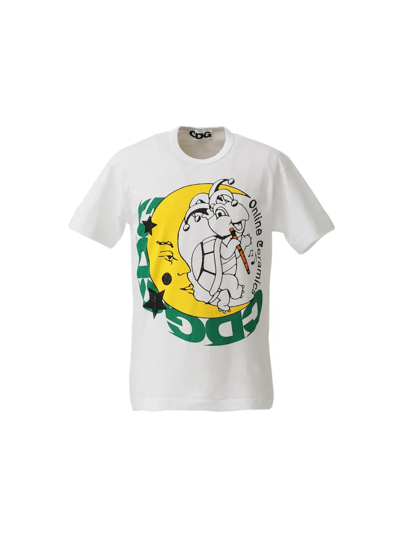 Мужская футболка с принтом T-Shirt 1 Comme des Garcons — изображение 1 из 1, белый