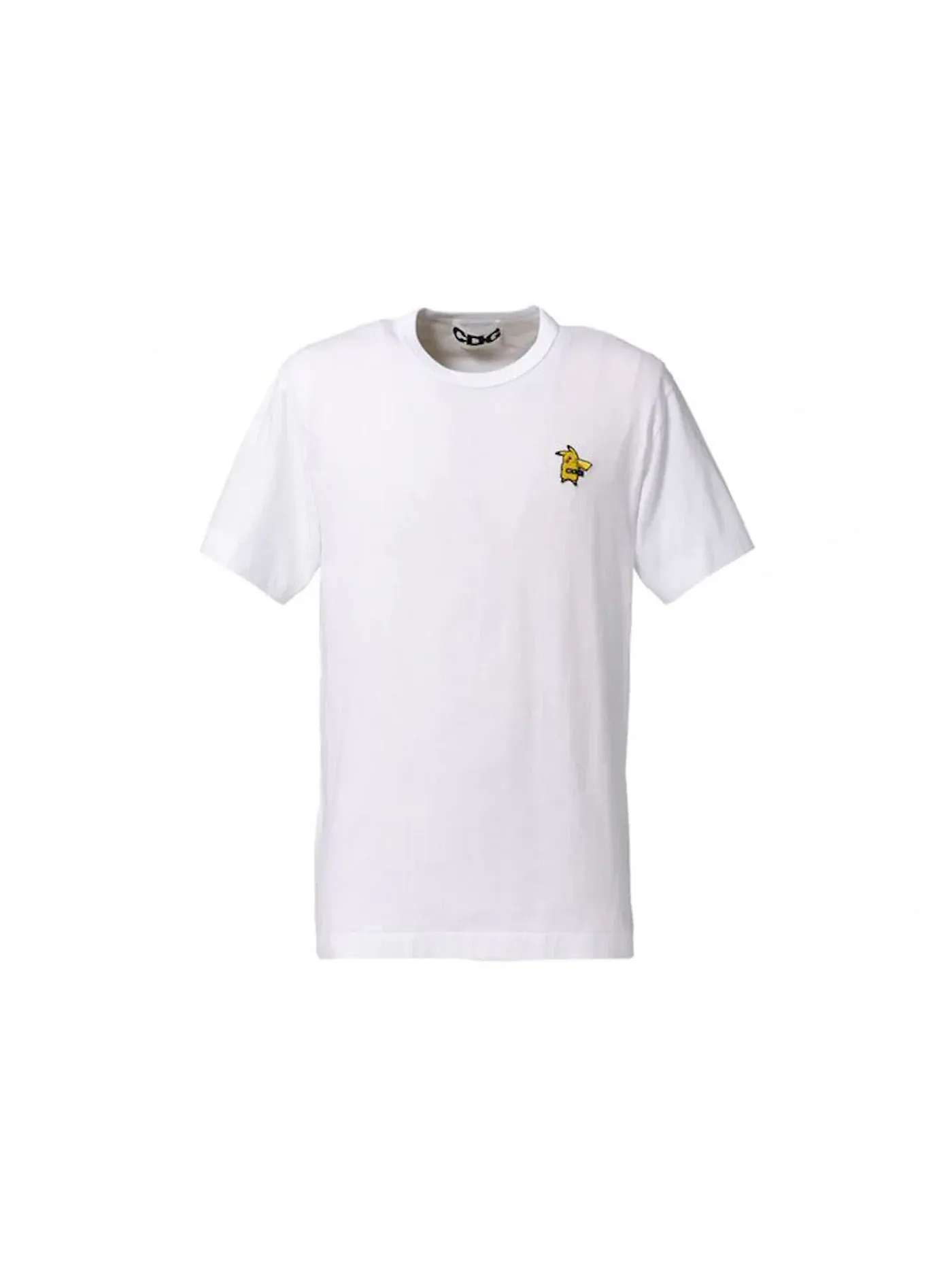 Унисекс футболка с принтом Emblem Comme des Garcons — изображение 1 из 1, белый