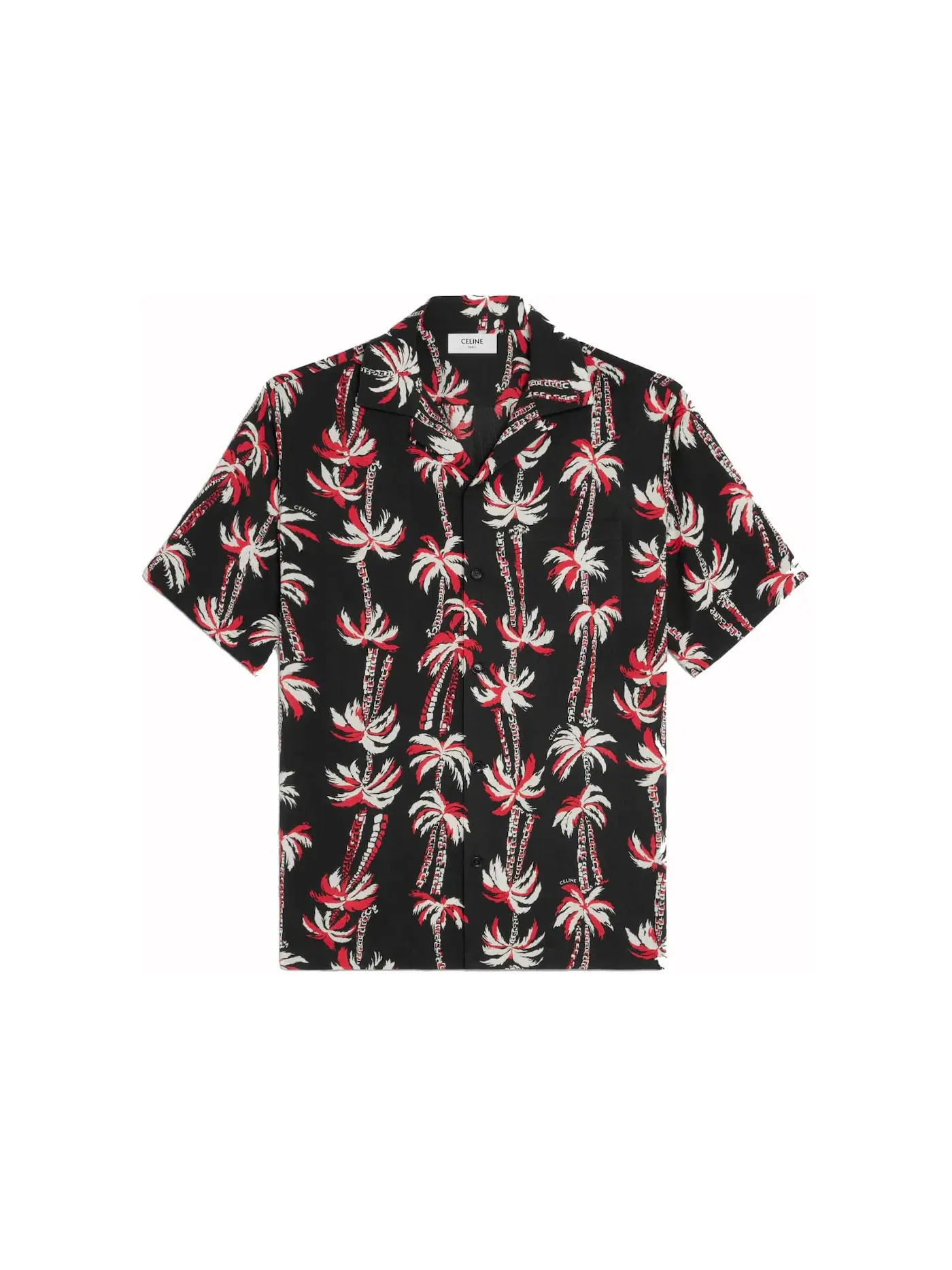 Мужская рубашка с принтом Celine Shirt in Printed Viscose — изображение 1 из 2