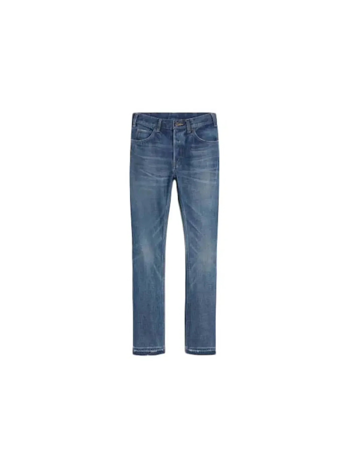 Мужские джинсы прямого кроя Jeans Celine, Vintage Dark Union Wash — изображение 1 из 1
