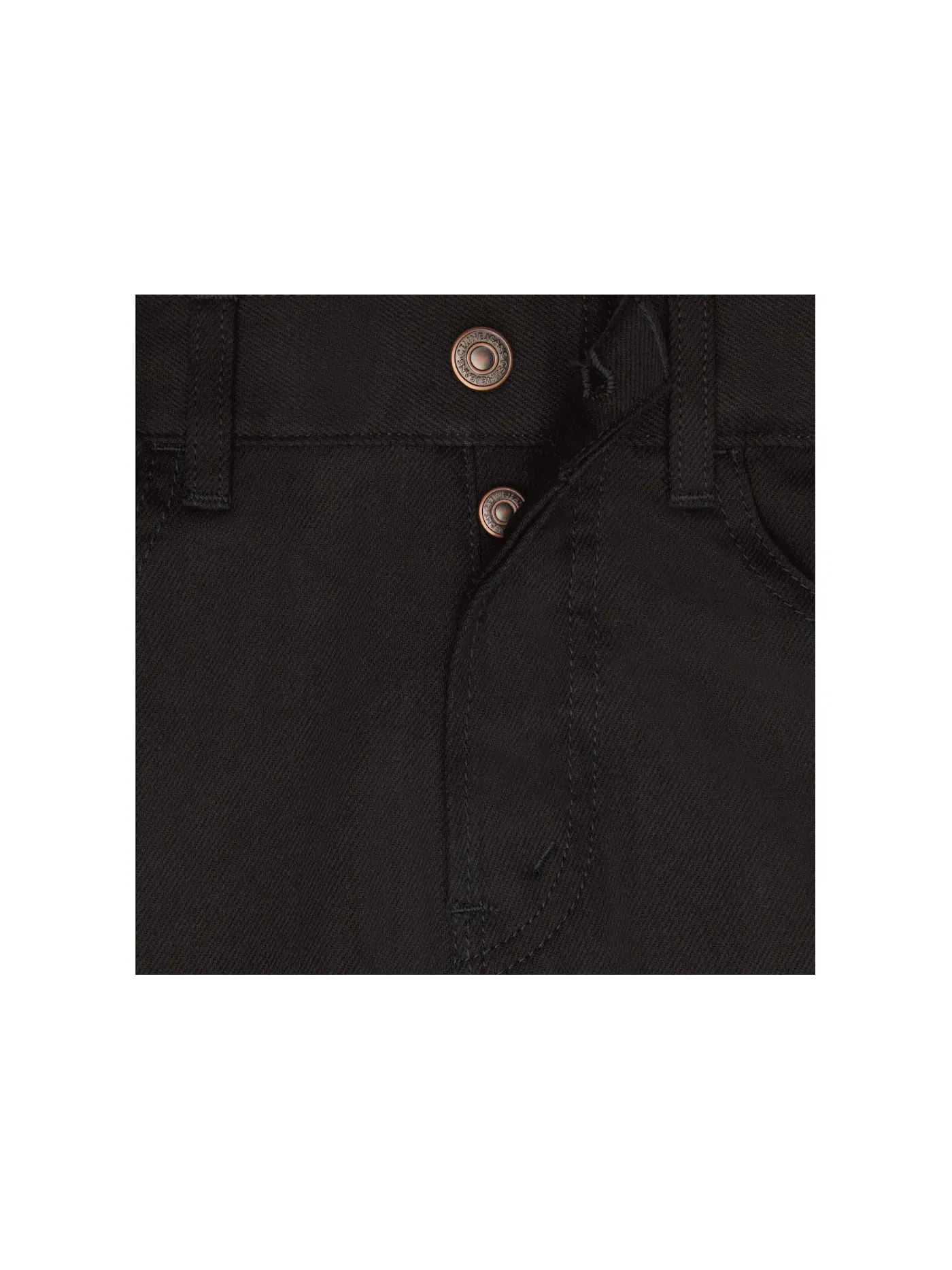 Мужские джинсы с низкой посадкой Lou Jeans Celine — изображение 3 из 3, винтажный черный