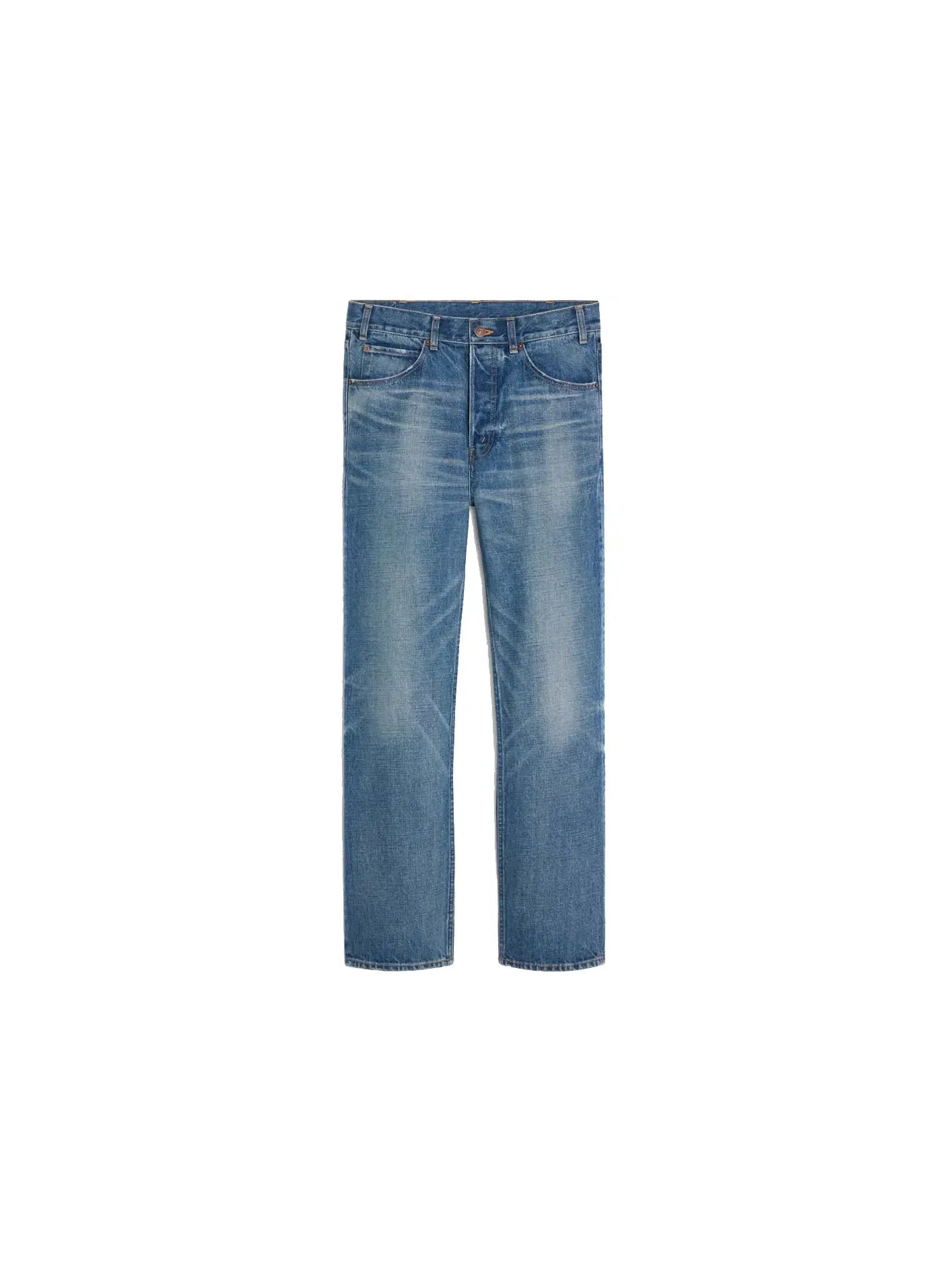 Мужские джинсы с завышенной талией Celine Jeans, Union Wash — изображение 1 из 2