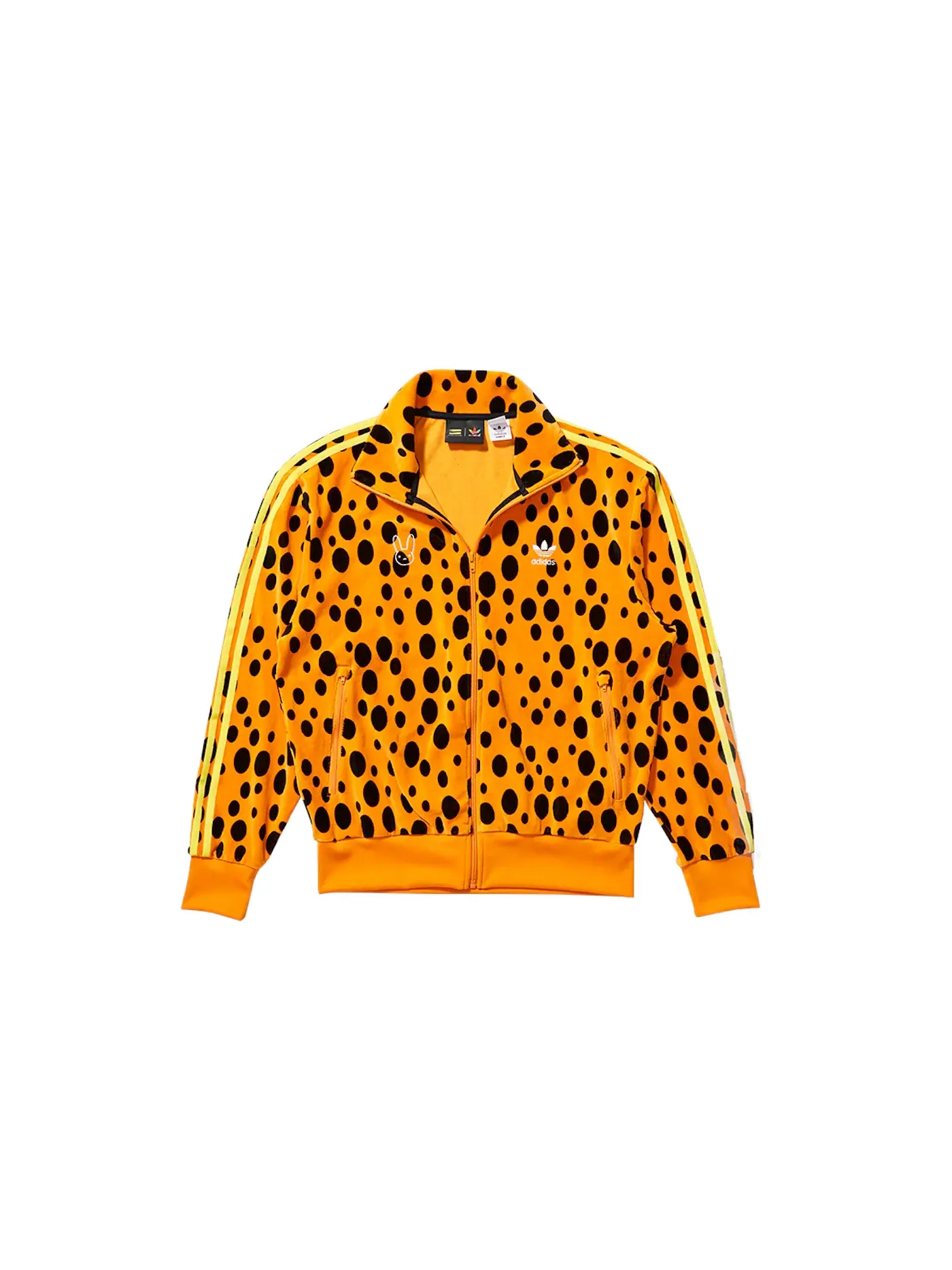 Мужской спортивный костюм с принтом Adidas x Cheetos x Bad Bunny Tracksuit Bundle — изображение 1 из 3, оранжевый