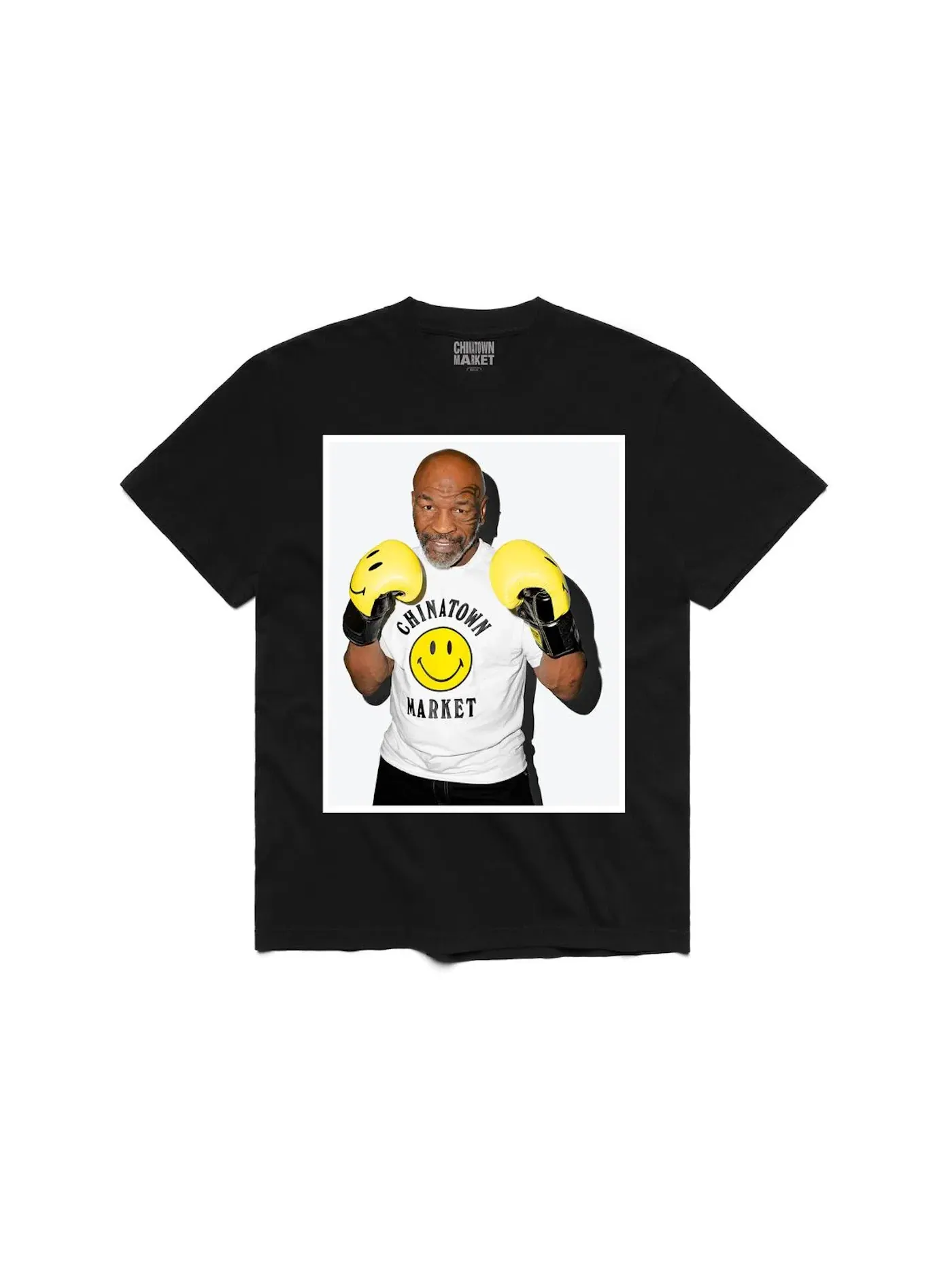 Мужская футболка с принтом Market T-shirt — изображение 1 из 1, черный