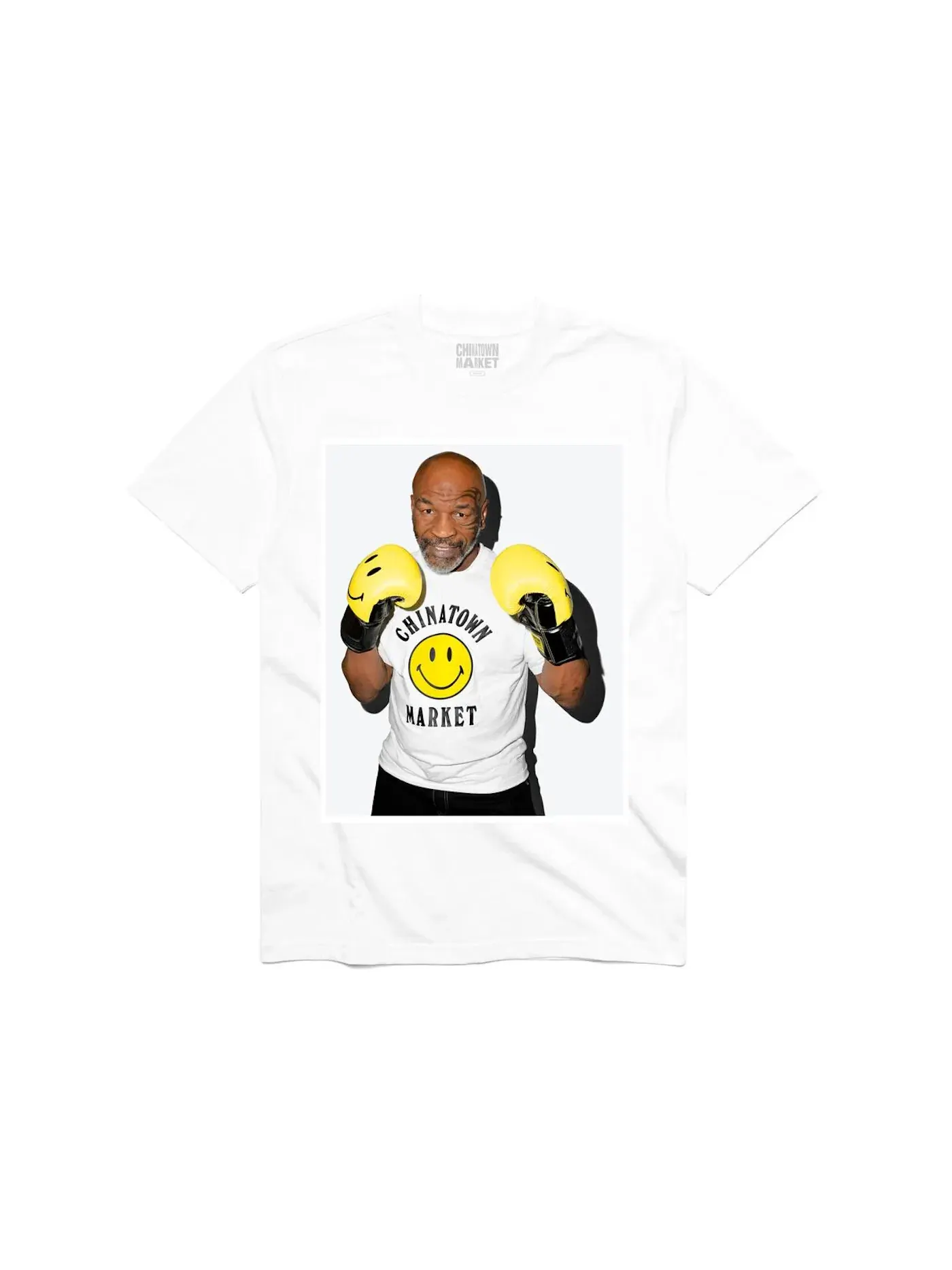 Мужская футболка с принтом T-shirt Market — изображение 1 из 1, белый