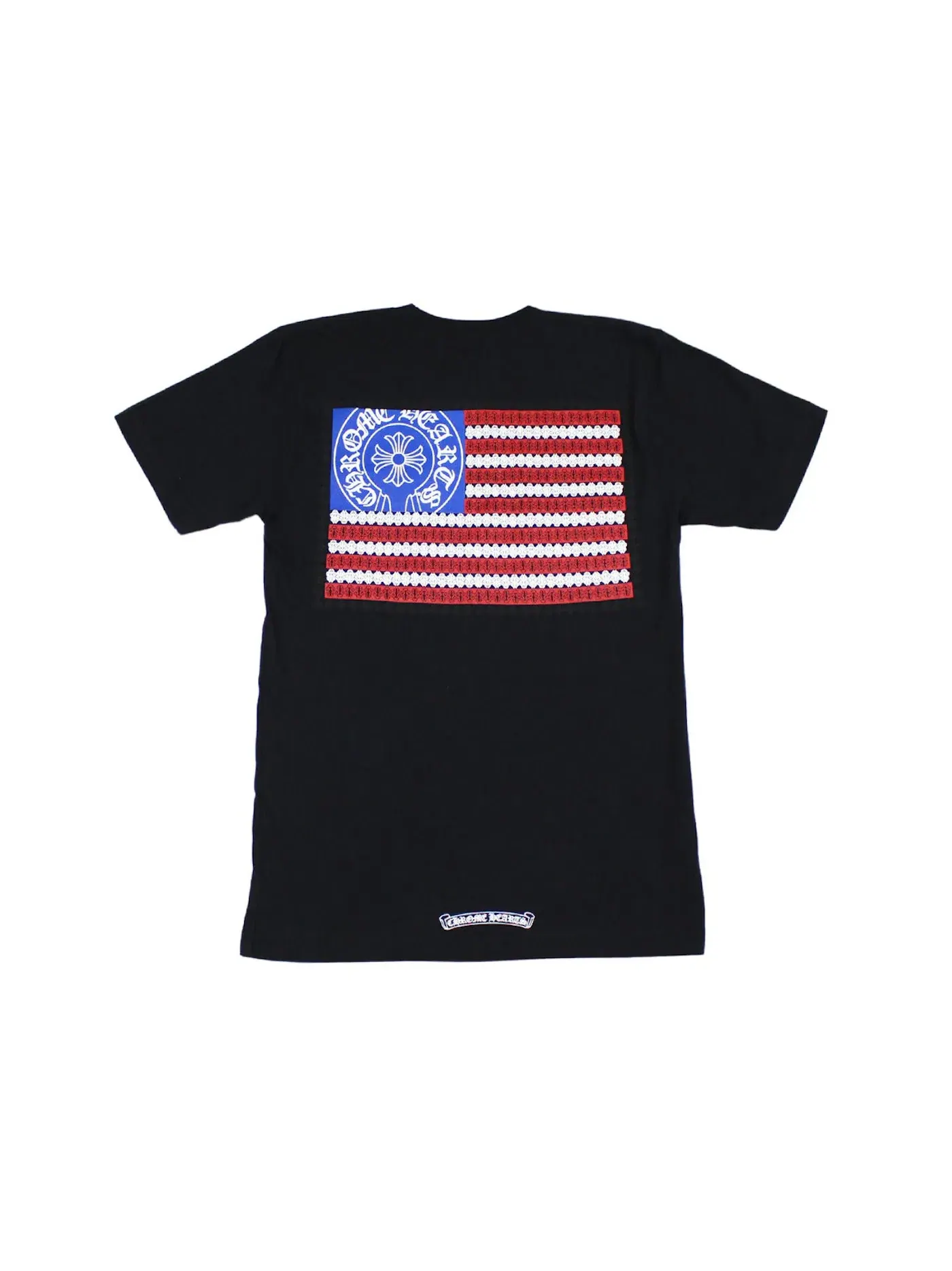 Мужская футболка с принтом T-shirt Chrome Hearts — изображение 1 из 2, черный