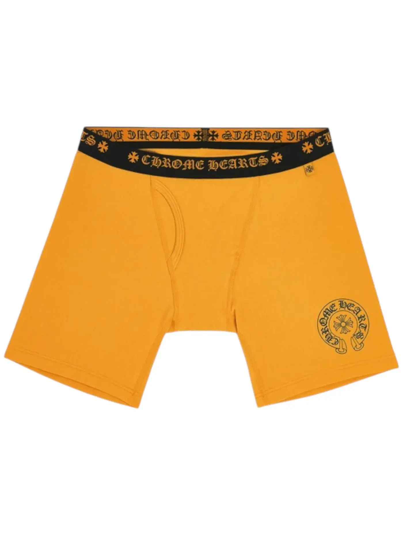 Мужские боксеры длинные Chrome Hearts Brief - Long — изображение 1 из 2, желтый