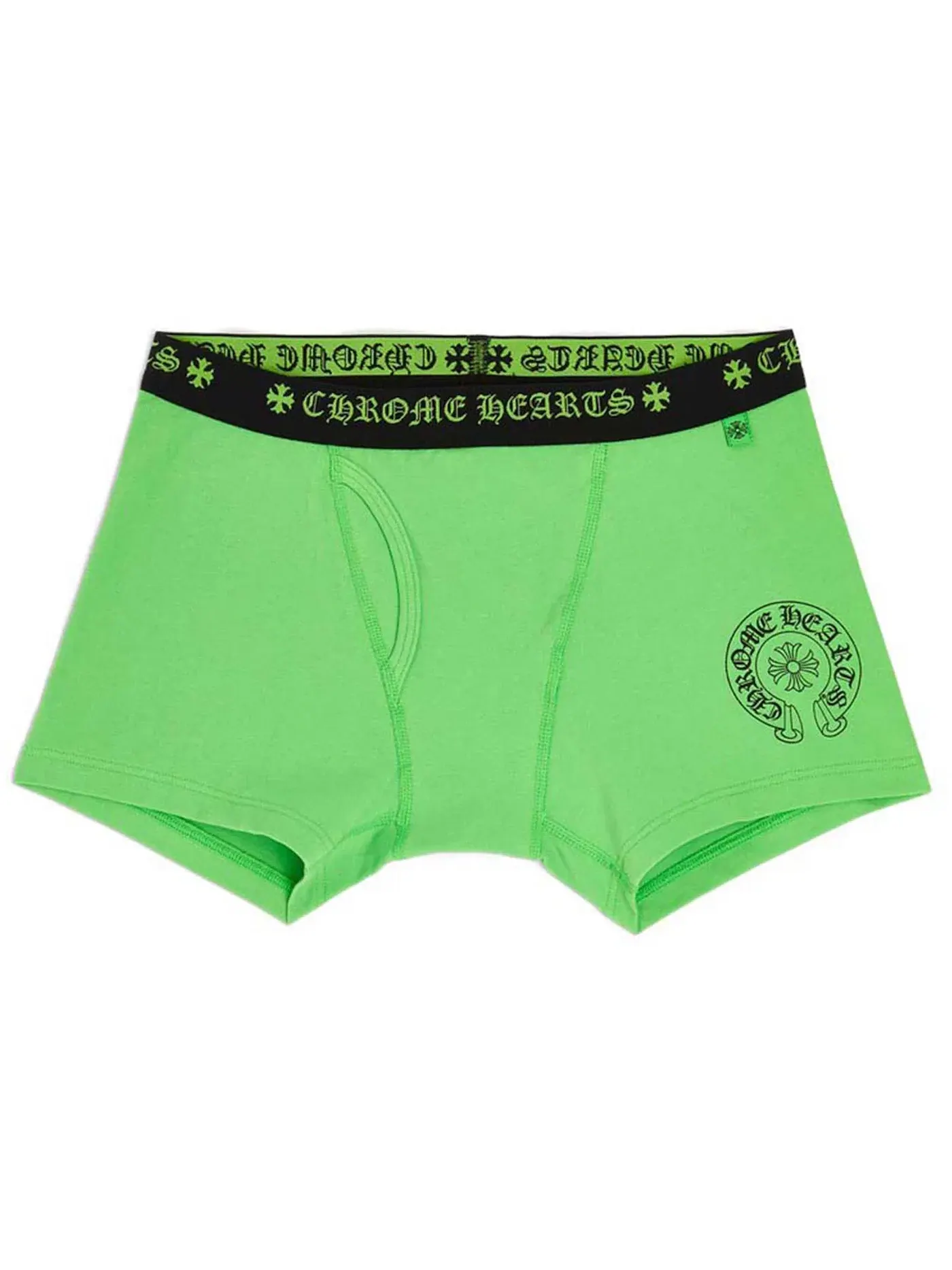 Мужские боксеры Chrome Hearts Brief - Shorts — изображение 1 из 2, зеленый