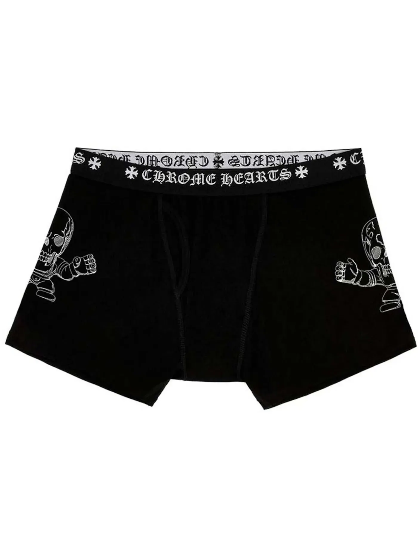 Мужские боксеры Chrome Hearts Foti Boxer Brief - Shorts — изображение 1 из 2, черный