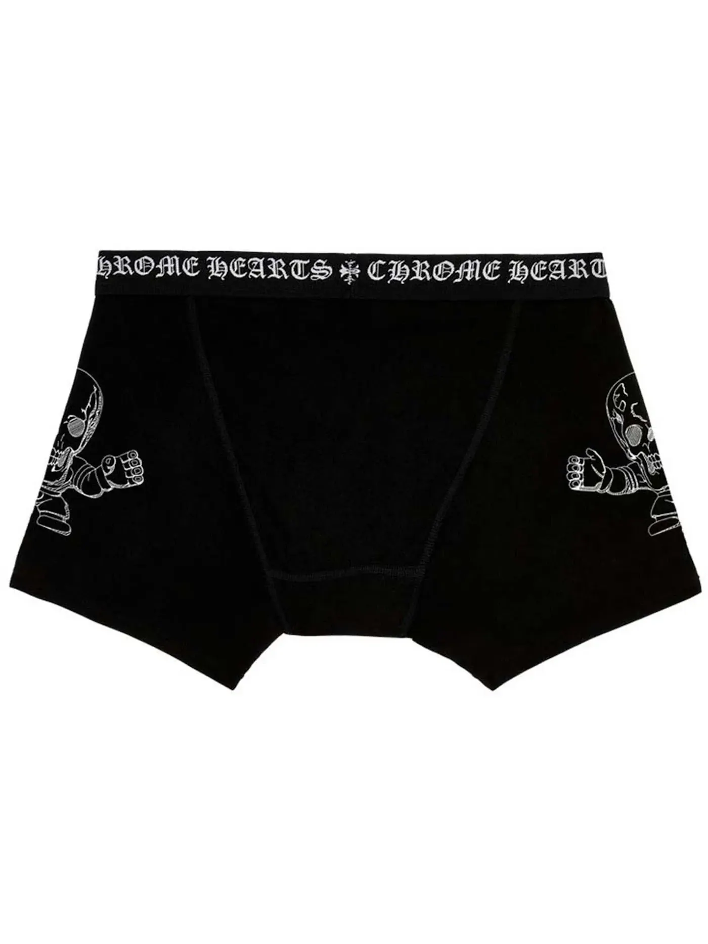 Мужские боксеры Chrome Hearts Foti Boxer Brief - Shorts — изображение 2 из 2, черный