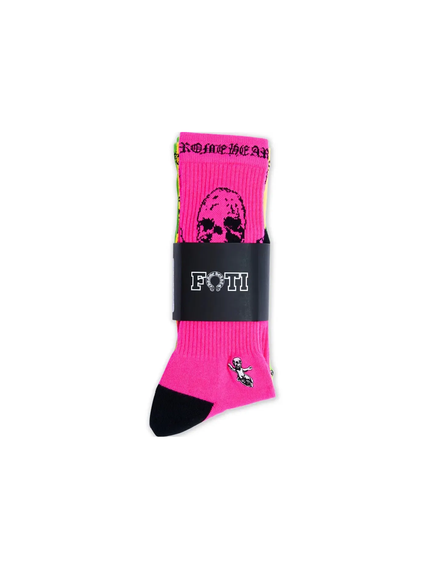 Унисекс носки Chrome Hearts Socks (3 pack) — изображение 2 из 2
