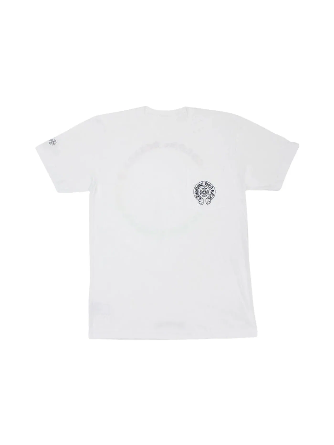 Мужская футболка с градиентом Chrome Hearts — изображение 2 из 2, белый