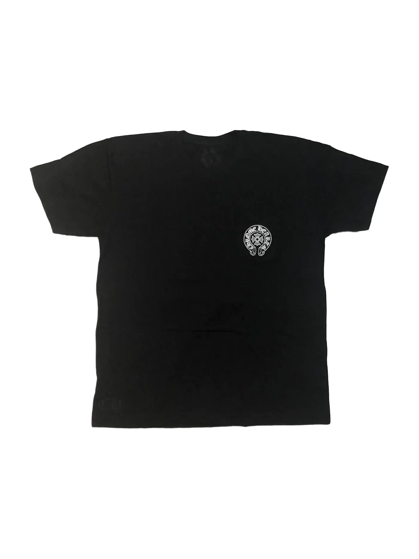 Мужская футболка с принтом Honolulu Exclusive Chrome Hearts — изображение 2 из 2, черный