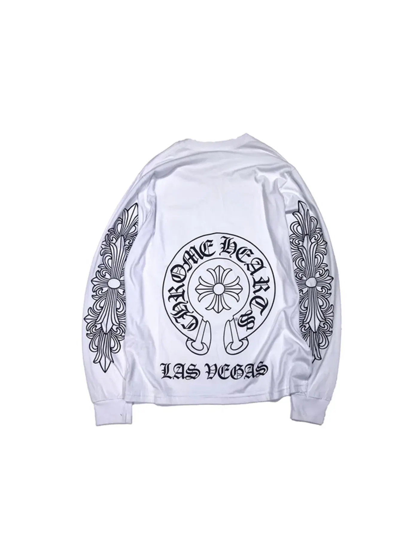 Мужская футболка с длинным рукавом L/S T-shirt Chrome Hearts — изображение 1 из 1, белый