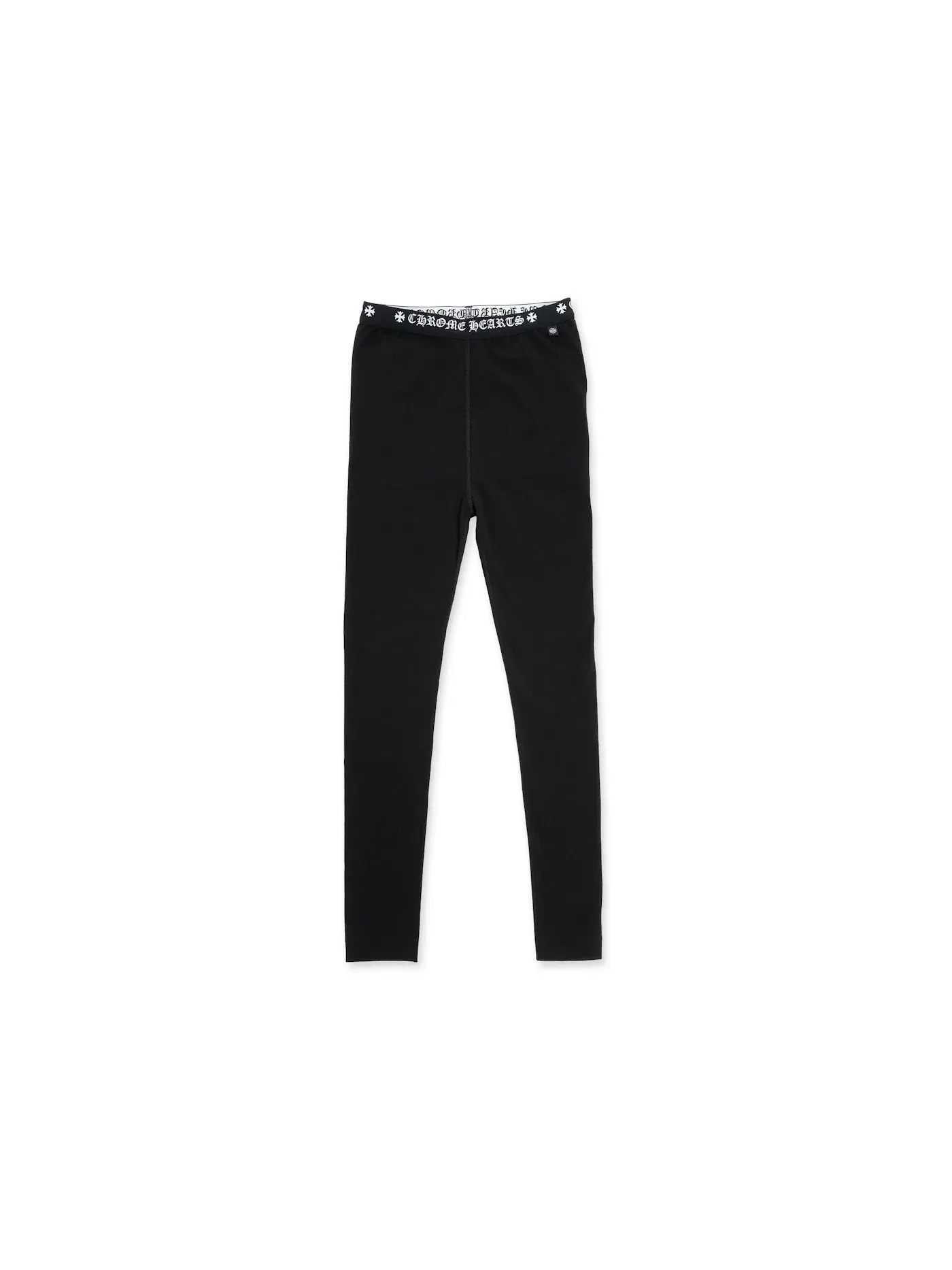 Женские леггинсы с логотипом Chrome Hearts — изображение 1 из 2, черный