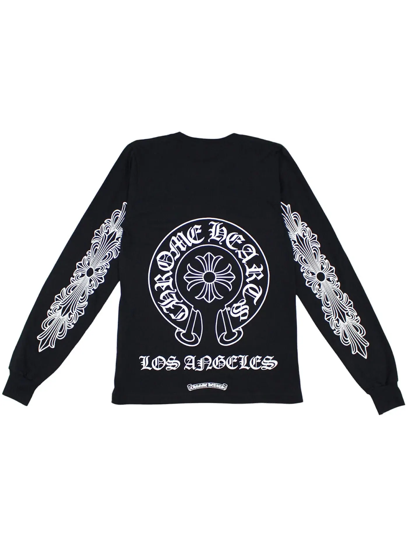 Мужская футболка с длинным рукавом Chrome Hearts — изображение 1 из 2, черный