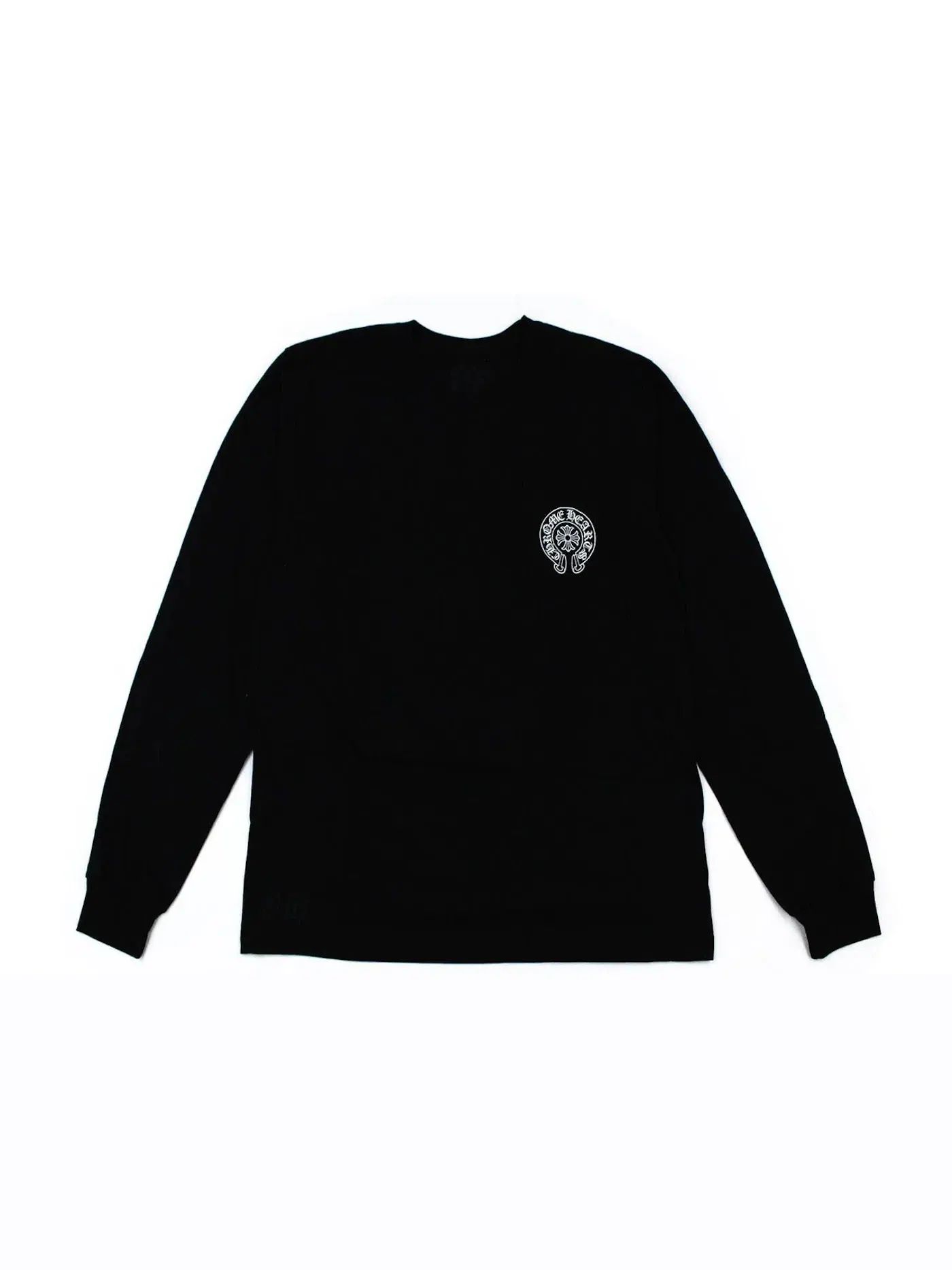 Мужская футболка с длинным рукавом Chrome Hearts — изображение 2 из 2, черный