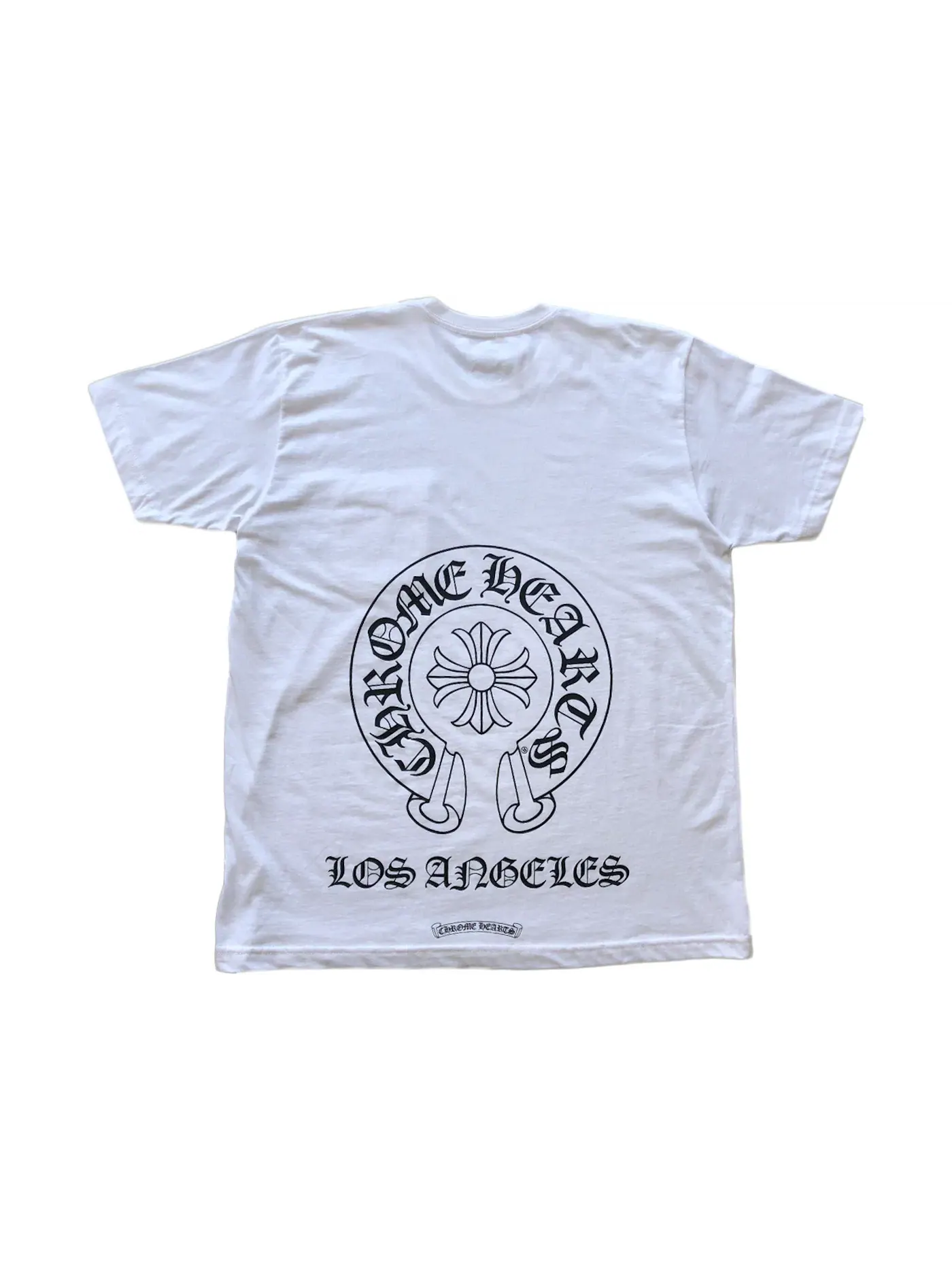 Мужская футболка с принтом Chrome Hearts Los Angeles Exclusive — изображение 1 из 2, белый