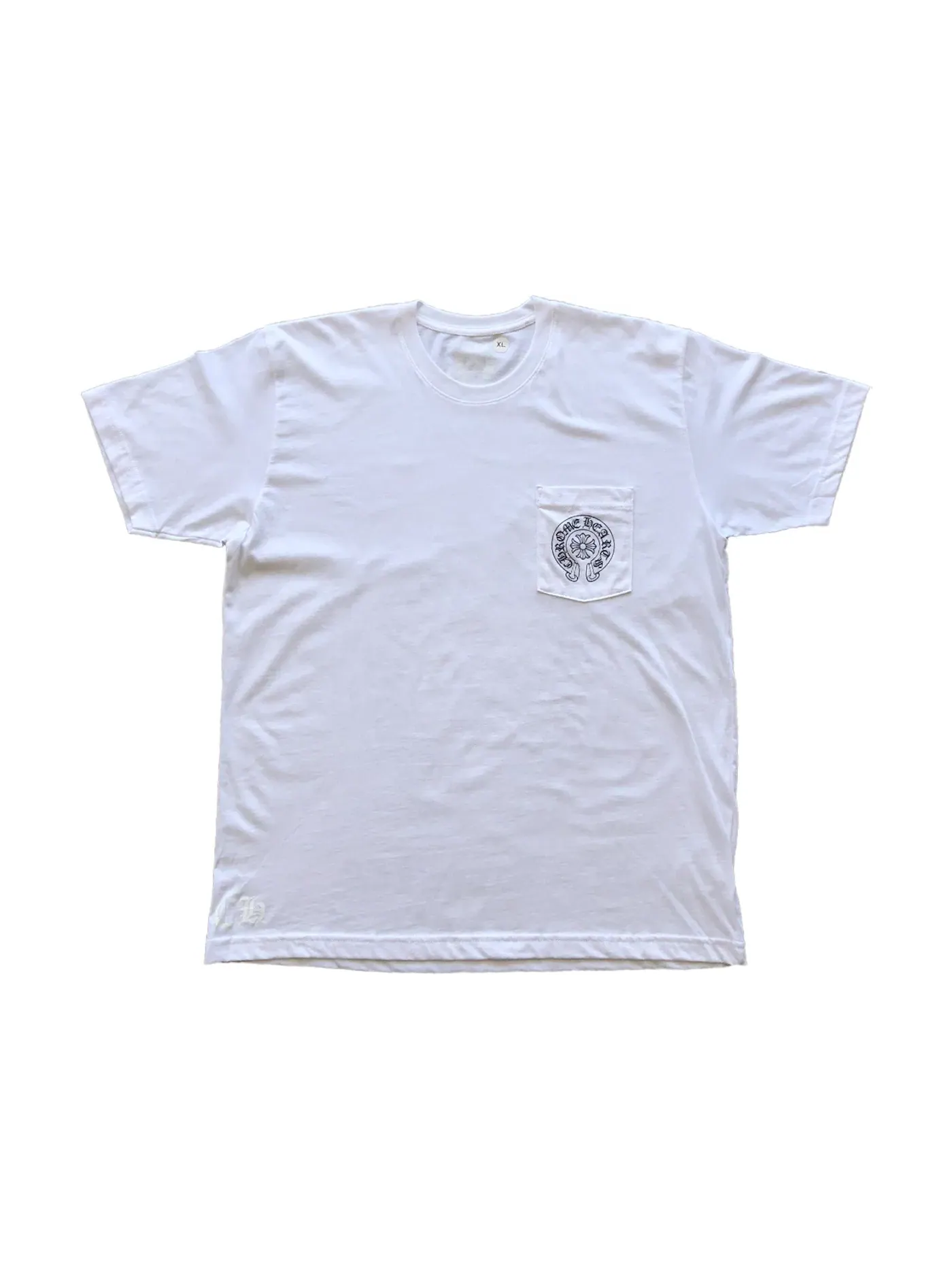 Мужская футболка с принтом Chrome Hearts Los Angeles Exclusive — изображение 2 из 2, белый