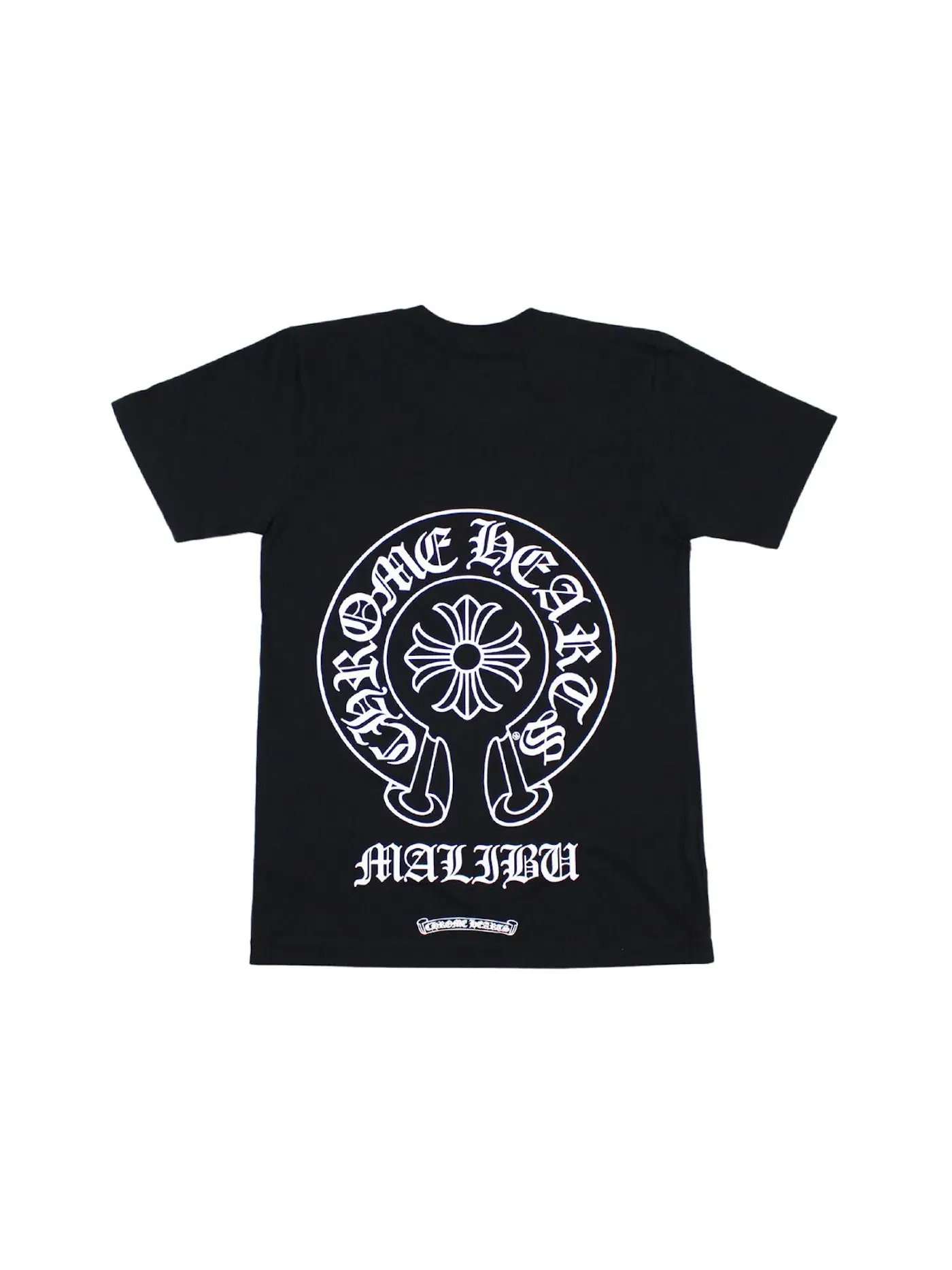 Мужская футболка с принтом Chrome Hearts Malibu Exclusive T-shirt — изображение 1 из 2, черный