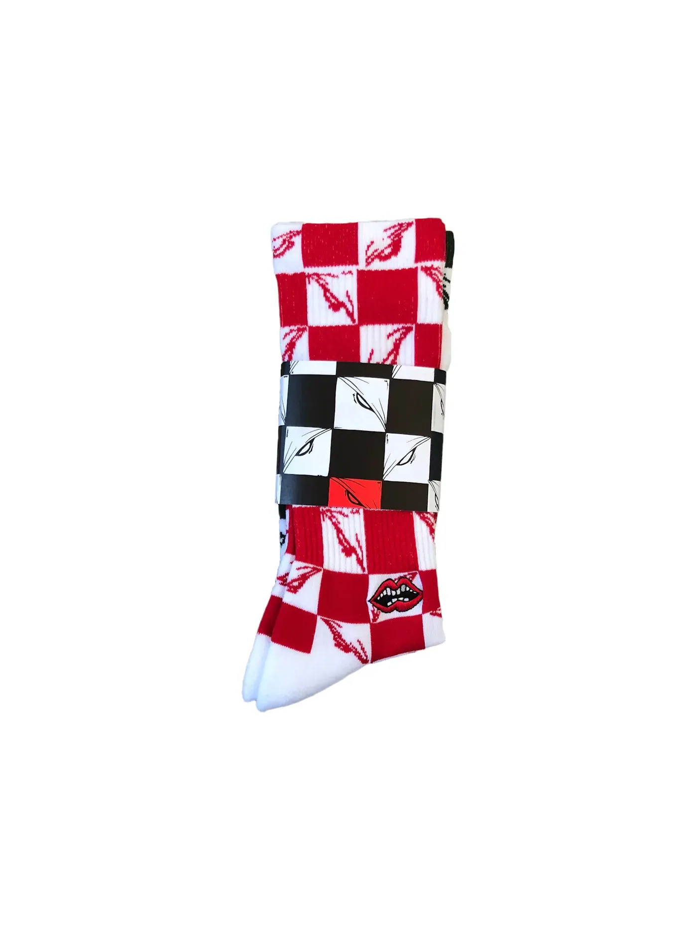 Мужские носки с принтом Socks Chrome Hearts — изображение 1 из 2, мульти