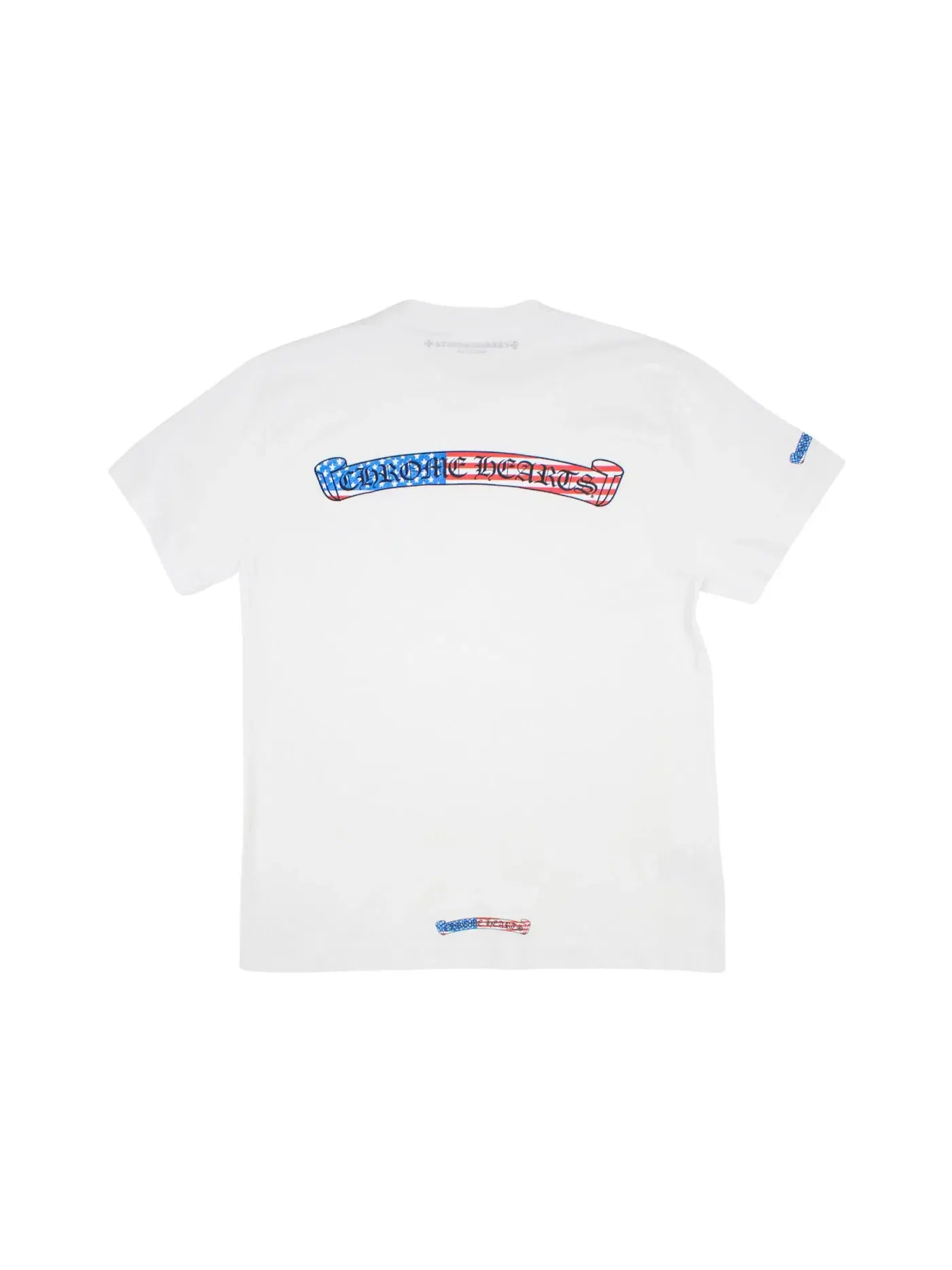 Мужская футболка с принтом Chrome Hearts Matty Boy America T-shirt — изображение 1 из 2, белый