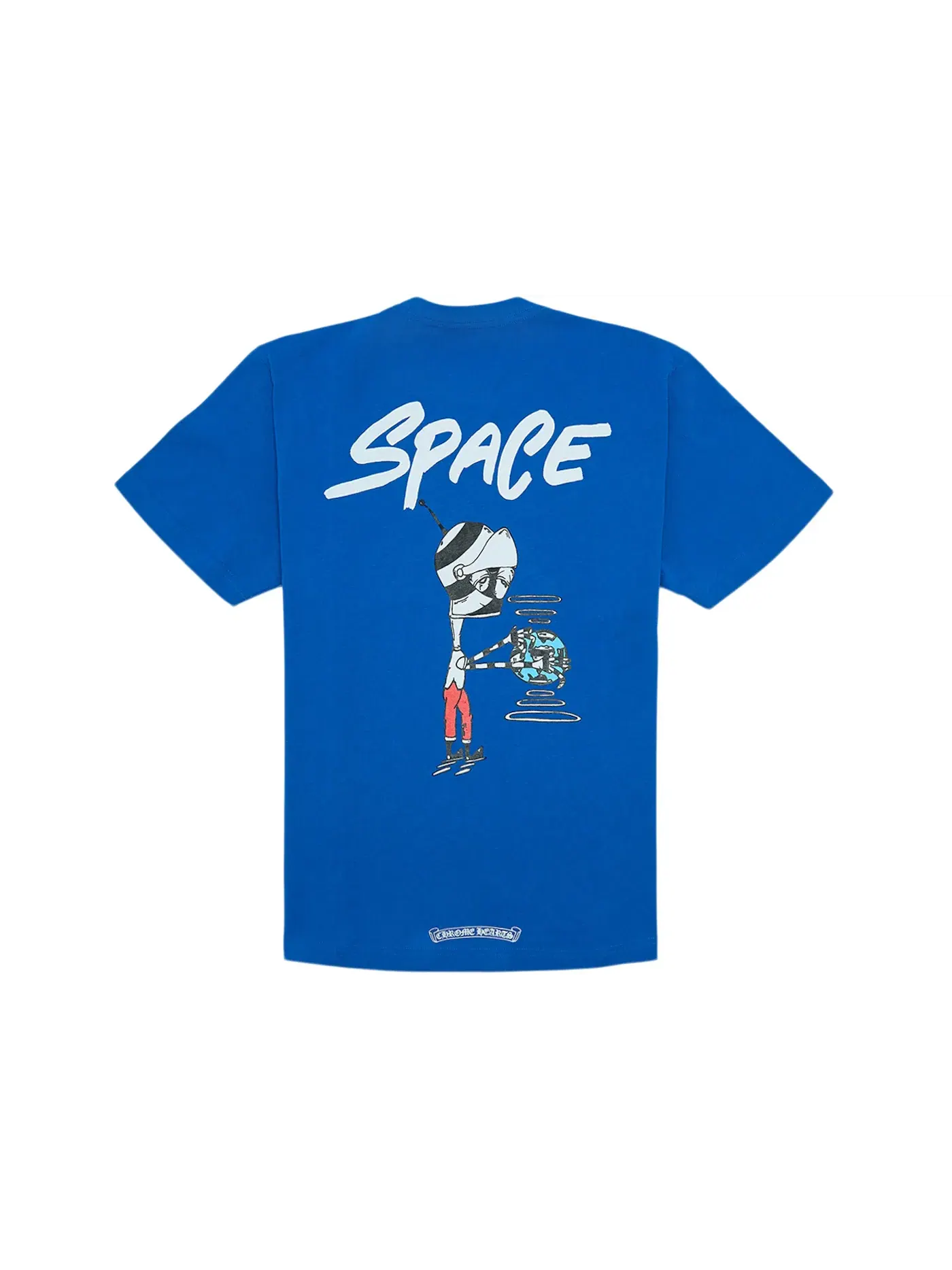 Мужская футболка с принтом Chrome Hearts Matty Boy Space — изображение 1 из 2, синий