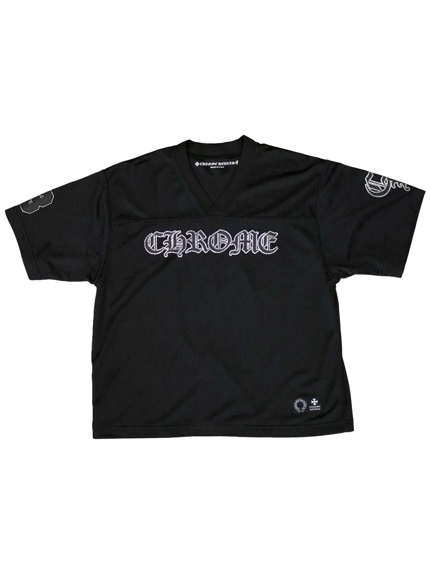 Мужская футбольная джерси Mesh Stadium Football Jersey Chrome Hearts — изображение 1 из 2, черный