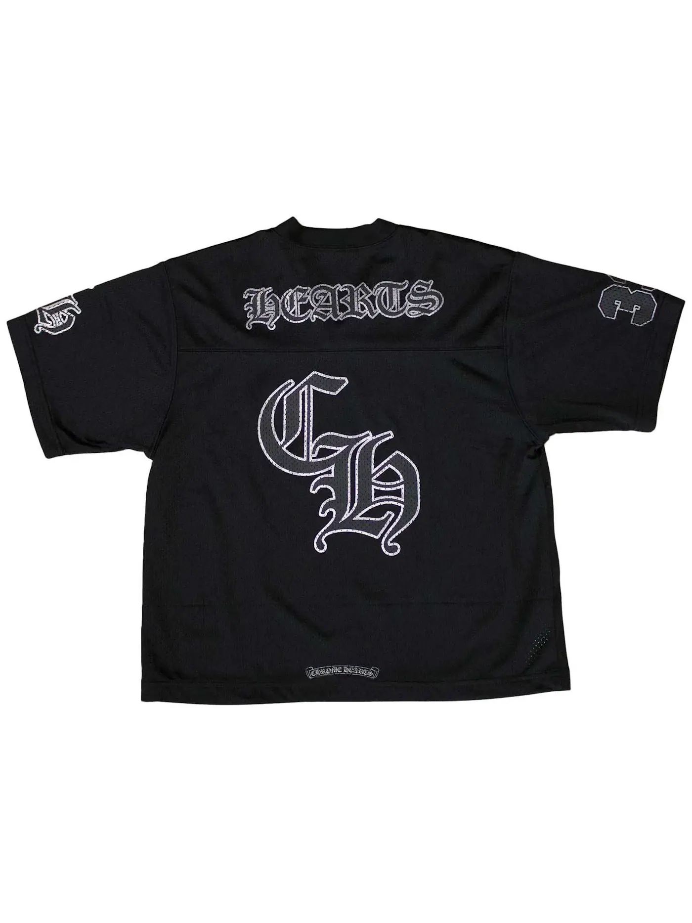Мужская футбольная джерси Mesh Stadium Football Jersey Chrome Hearts — изображение 2 из 2, черный