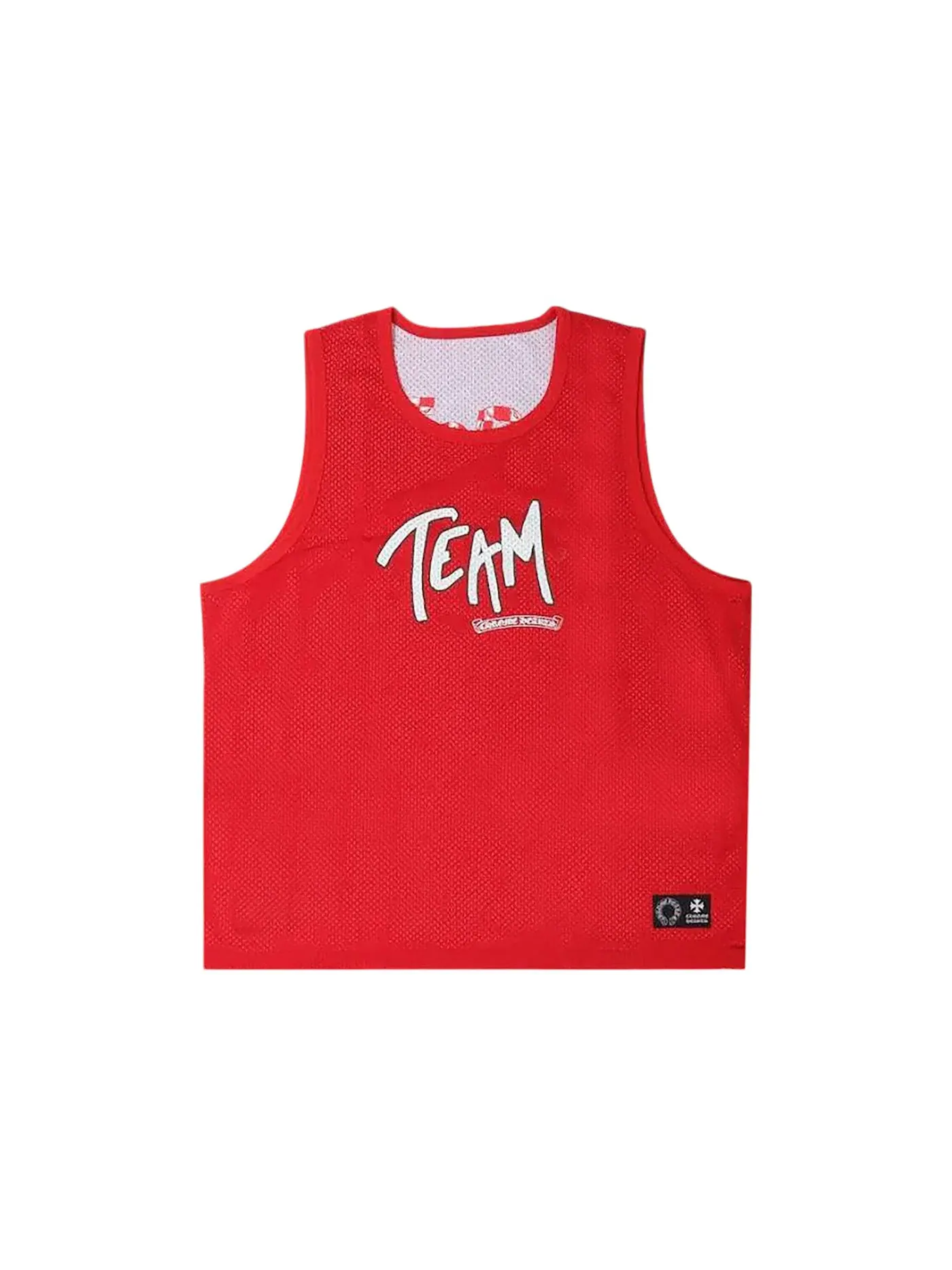Мужская джерси Chrome Hearts Matty Boy Sports Mesh Reversible Basketball Jersey — изображение 1 из 1, красный