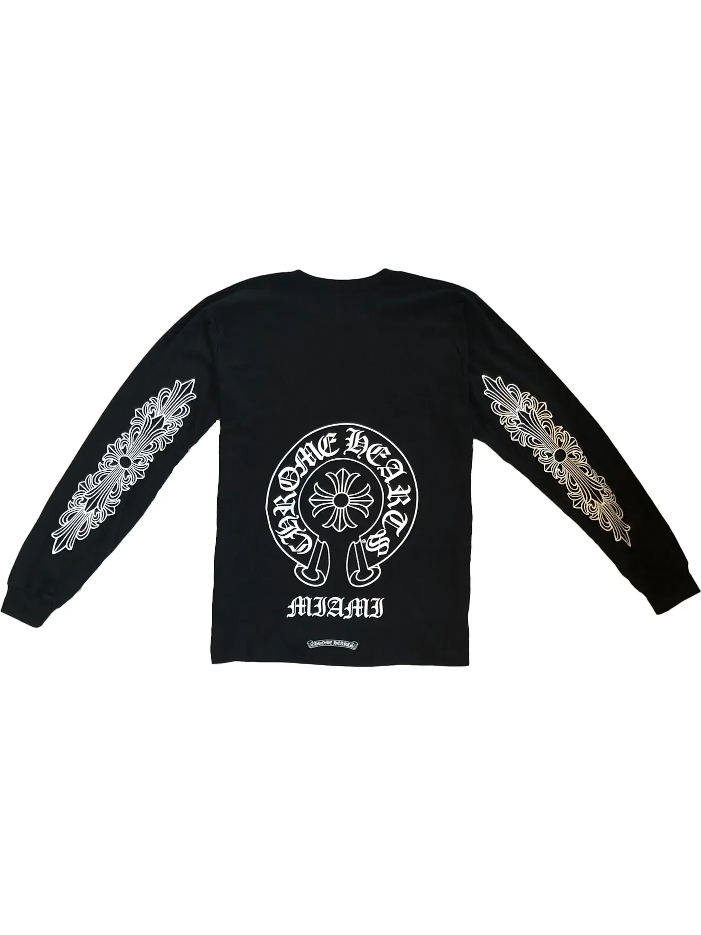 Мужская футболка с длинным рукавом L/S T-shirt Chrome Hearts — изображение 1 из 2, черный