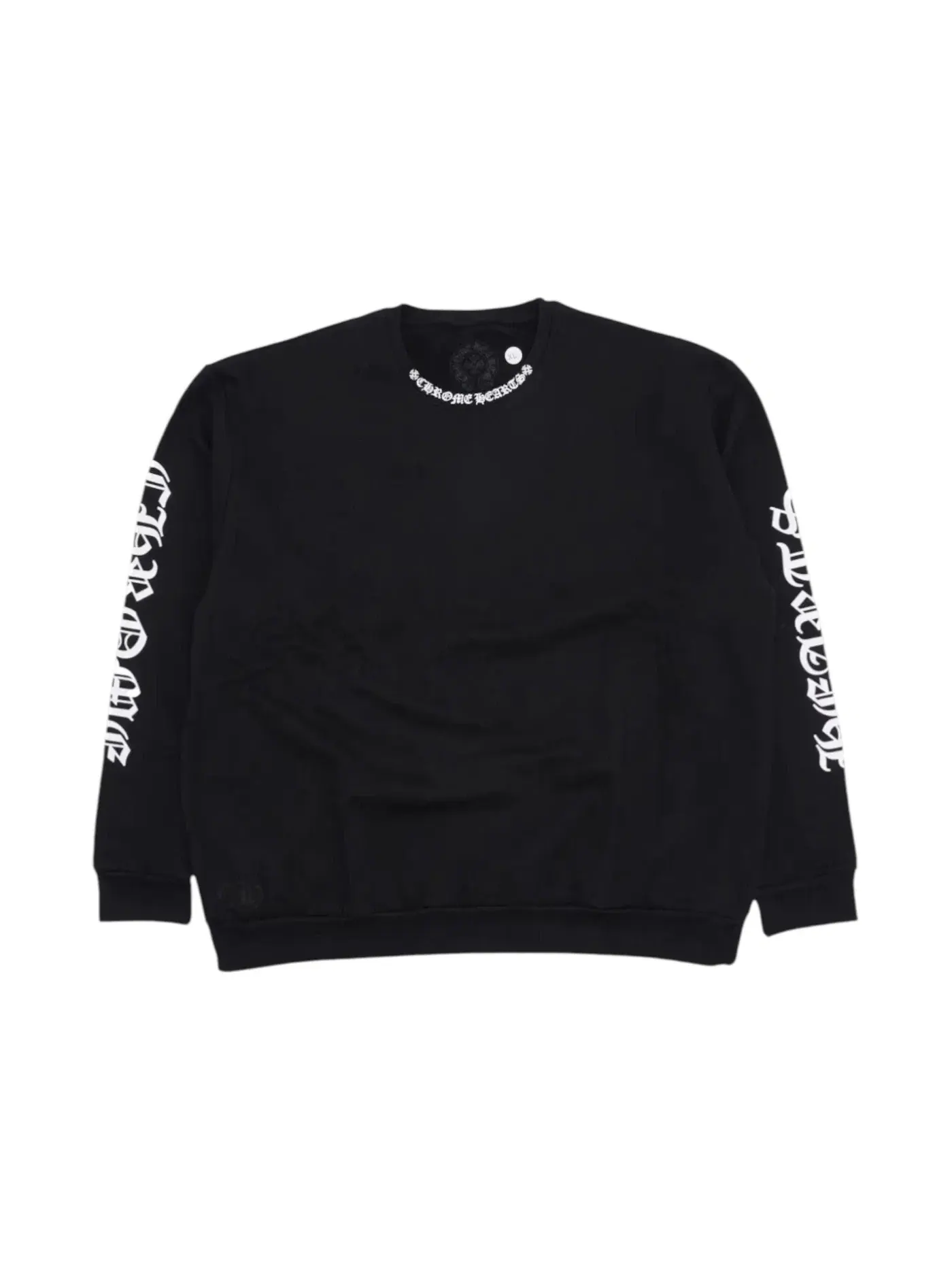 Мужской свитшот с длинным рукавом Chrome Hearts — изображение 1 из 2, черный