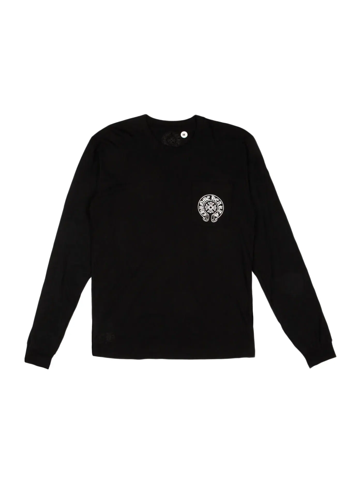 Мужская футболка с длинным рукавом Chrome Hearts L/S T-shirt — изображение 2 из 2, черный