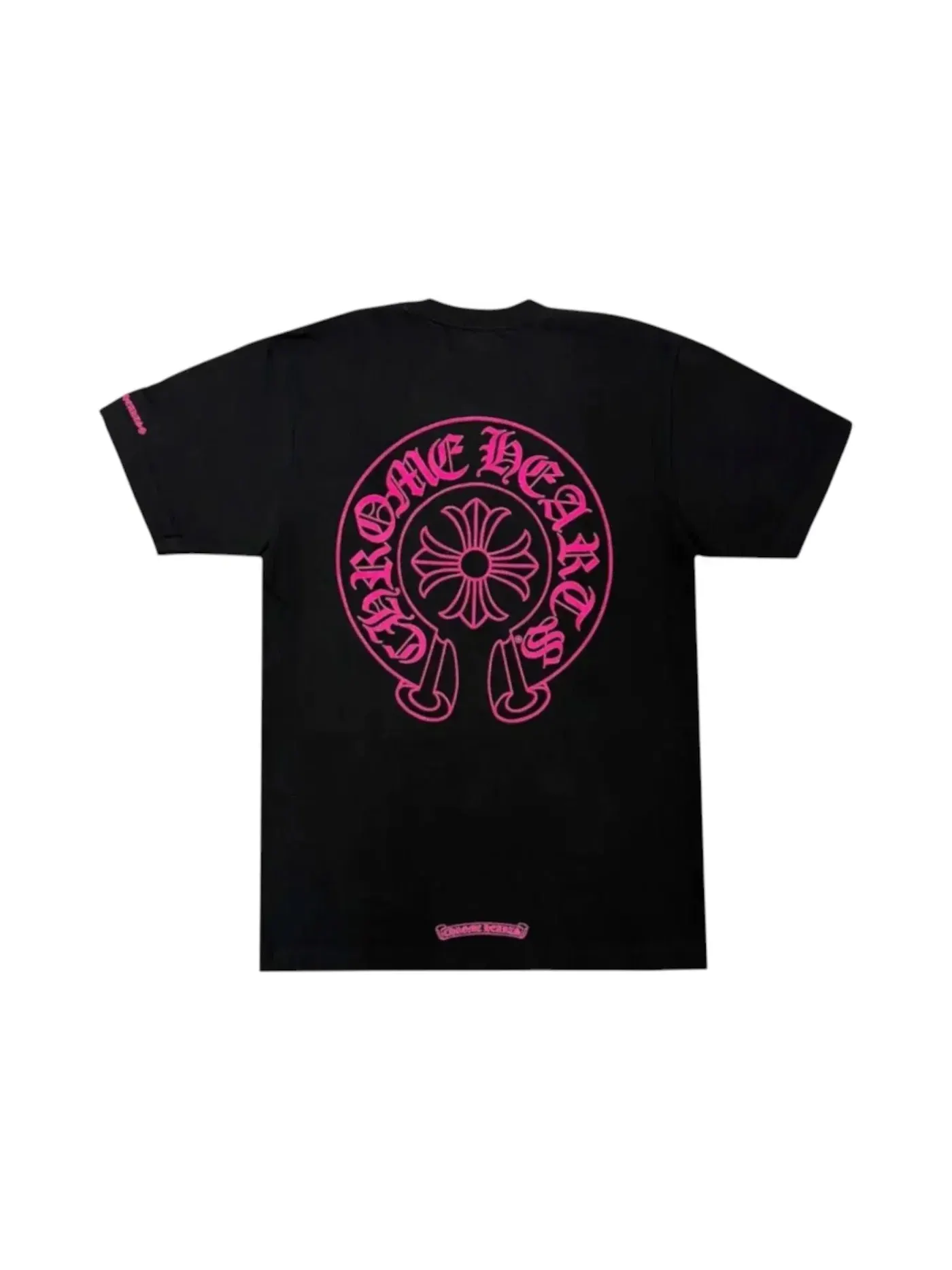 Мужская футболка с принтом Chrome Hearts Tee — изображение 1 из 2, черный
