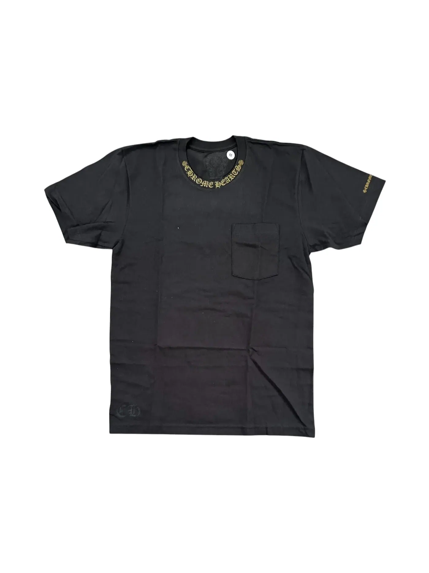 Футболка с коротким рукавом Chrome Hearts — изображение 1 из 2, черный